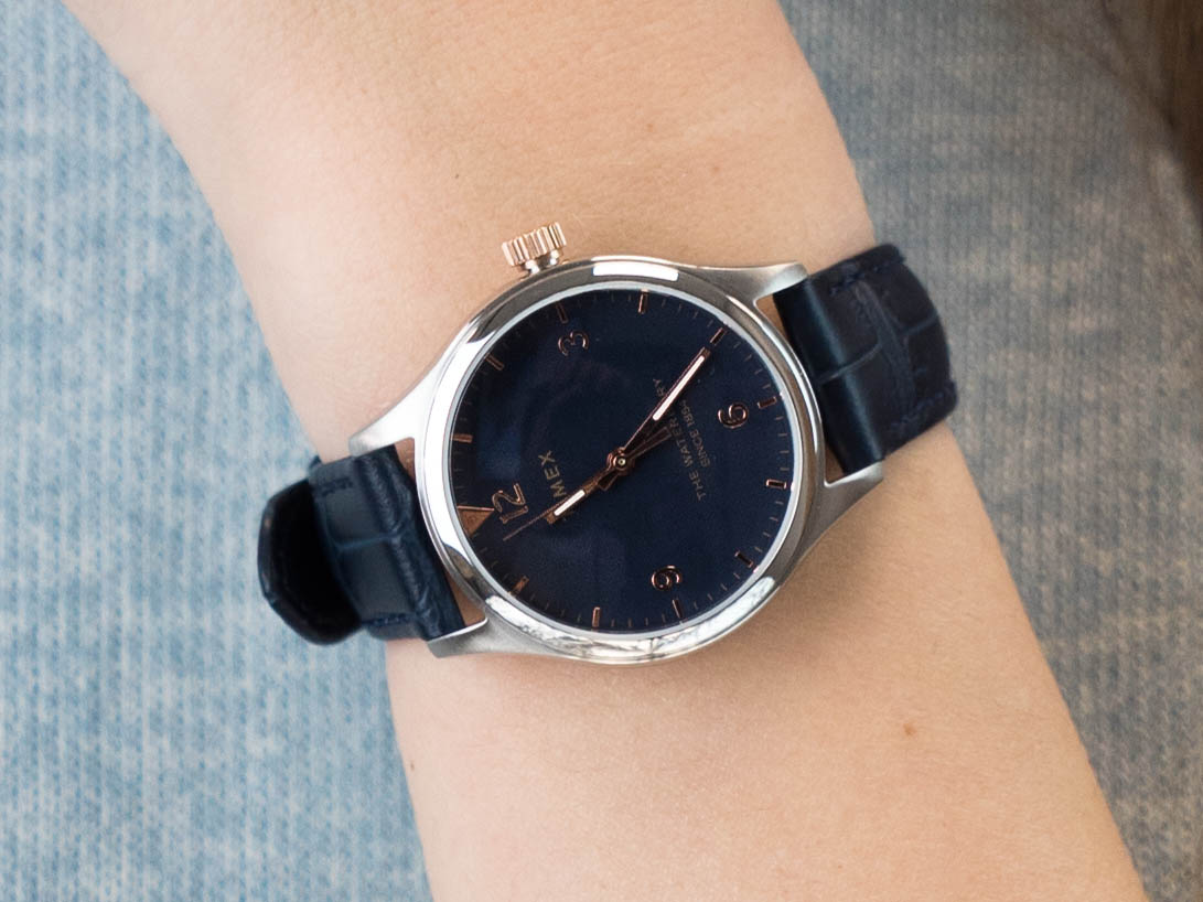 zegarek Timex TW2R69700 srebrny Waterbury - miniatura 4