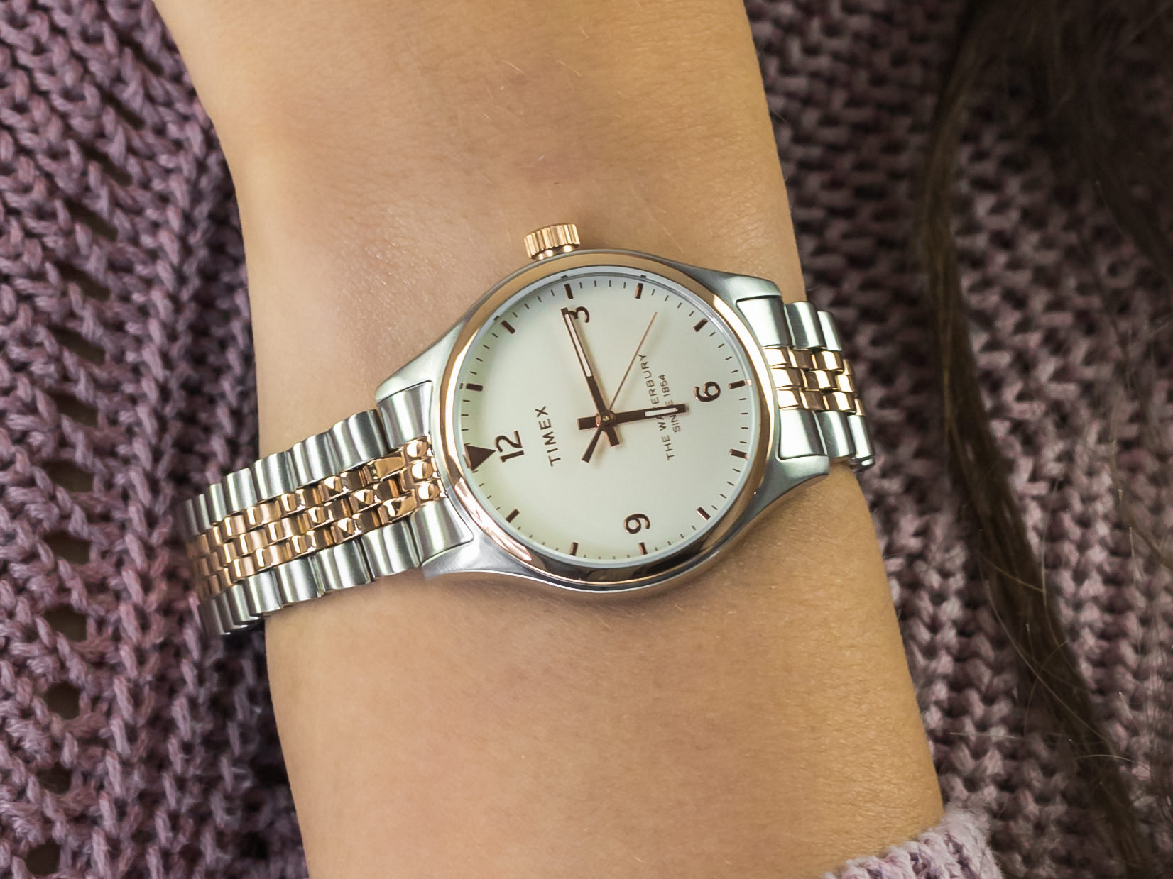 Timex TW2T49200 The Waterbury zegarek klasyczny Waterbury - miniatura 4