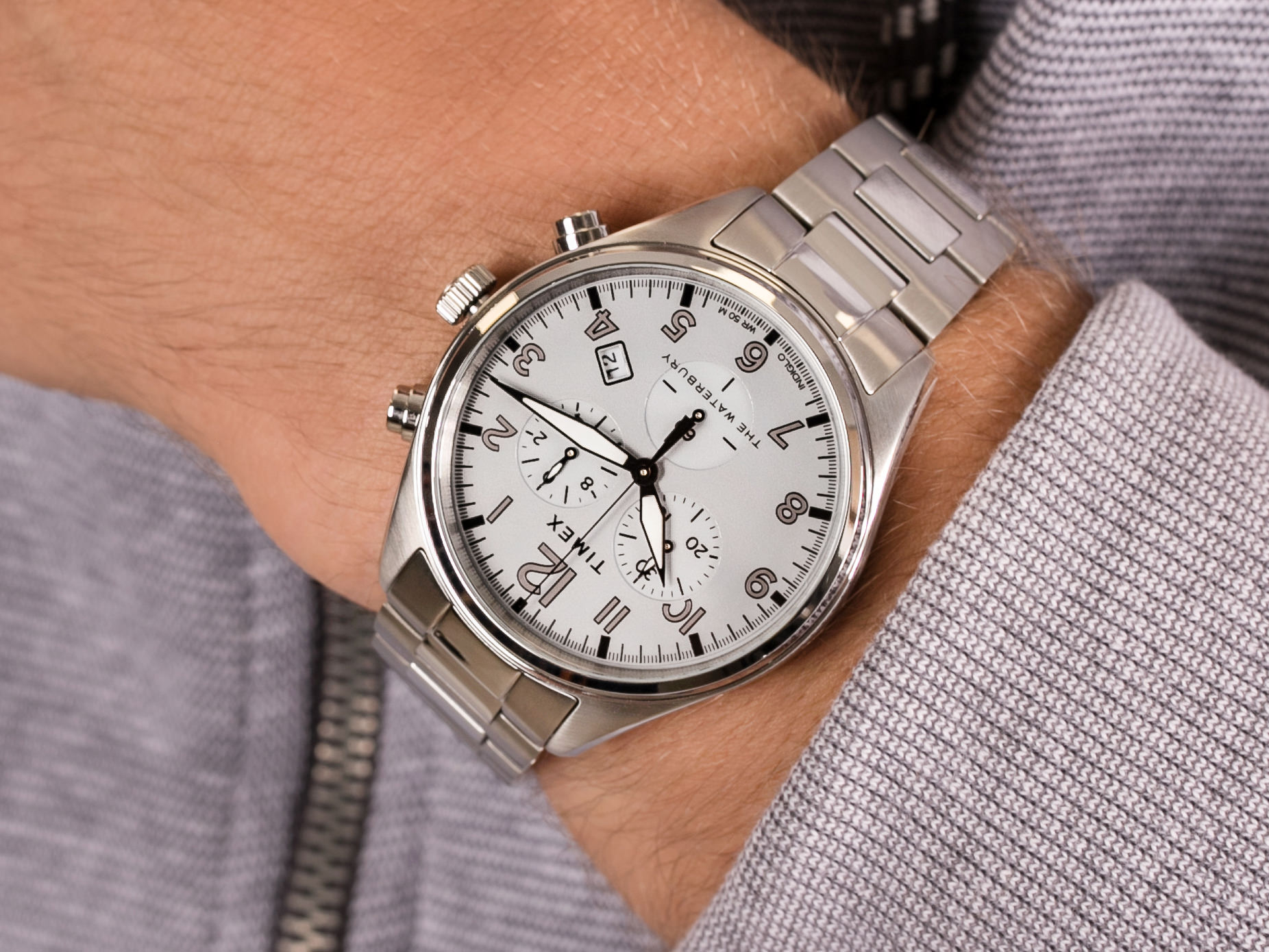 Timex TW2T70400 The Waterbury zegarek sportowy Waterbury - miniatura 4