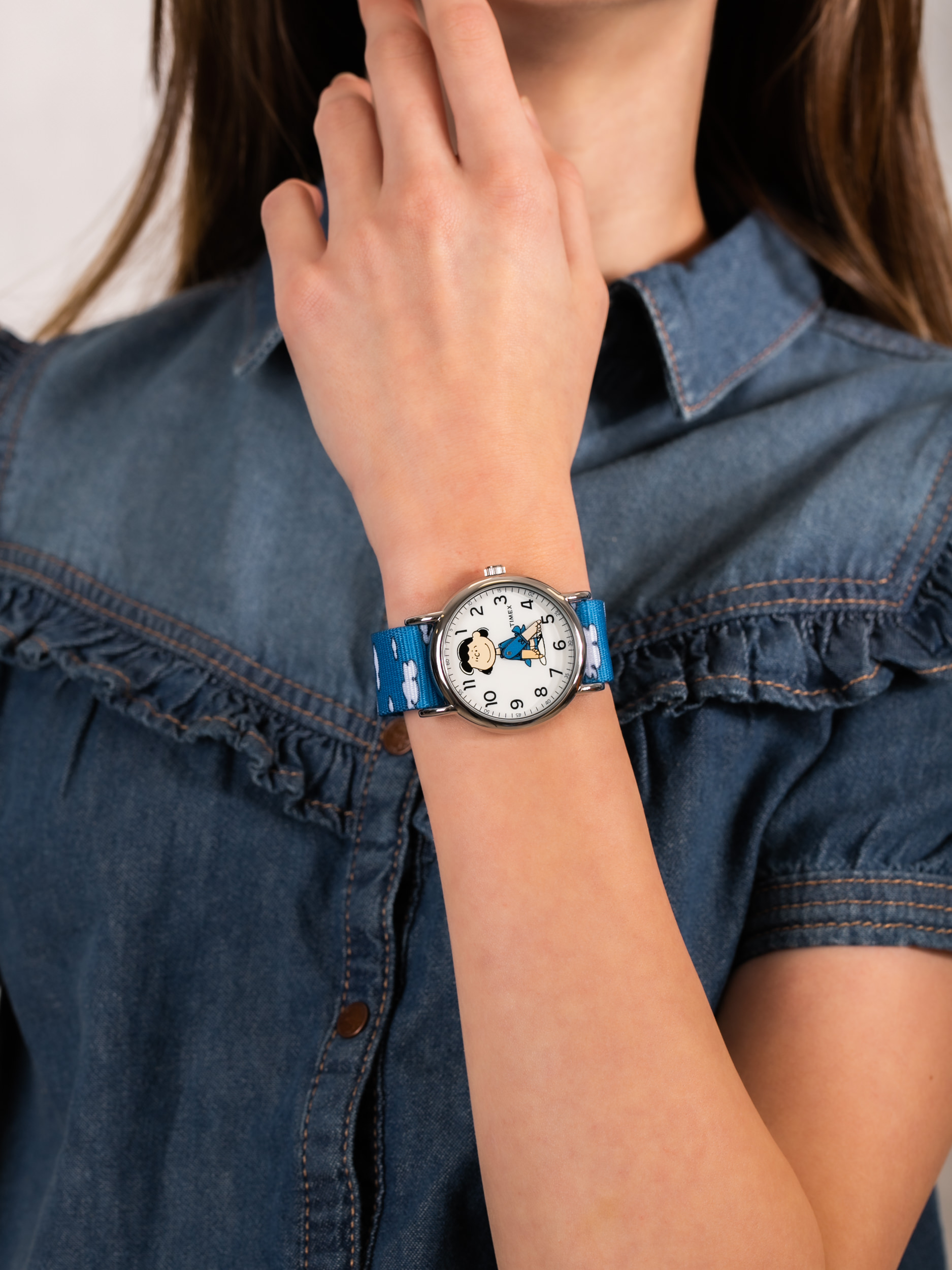 Timex TW2R41300 dla dzieci zegarek Weekender pasek