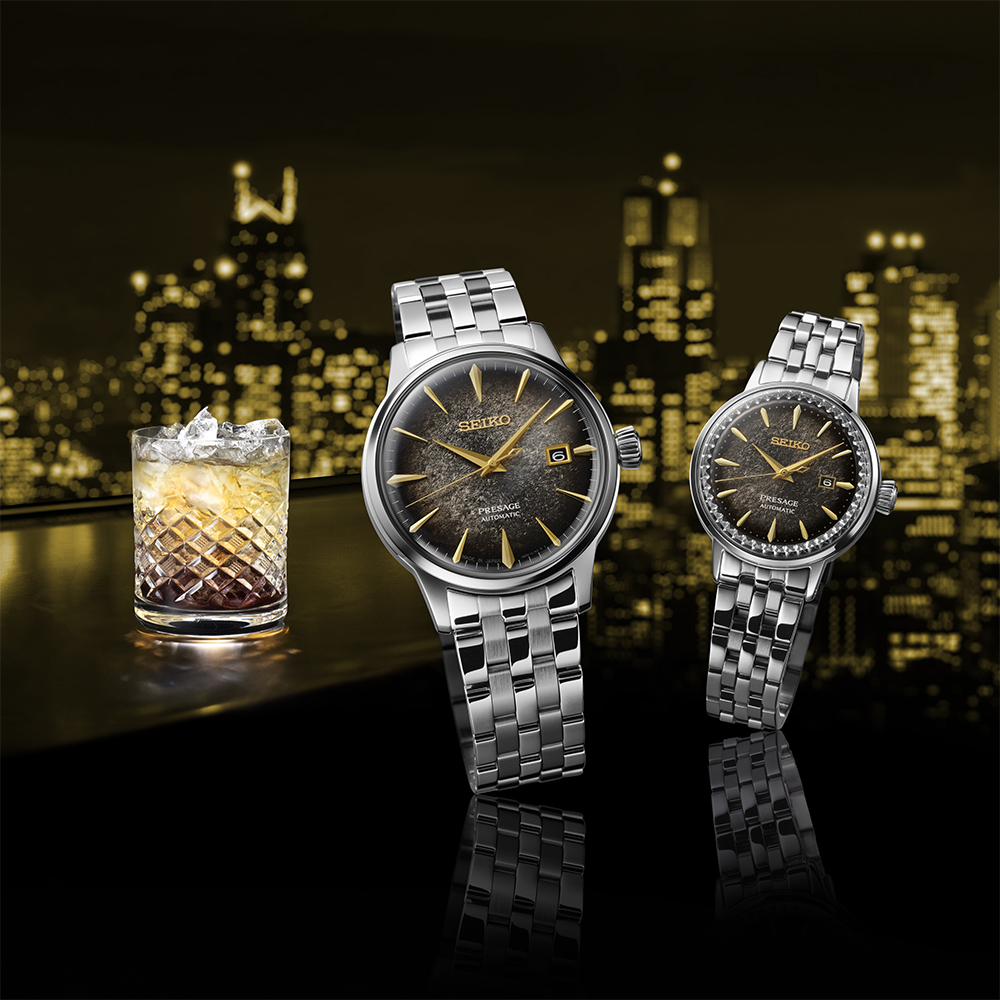 SRPK93J1 zegarek srebrny elegancki Presage bransoleta