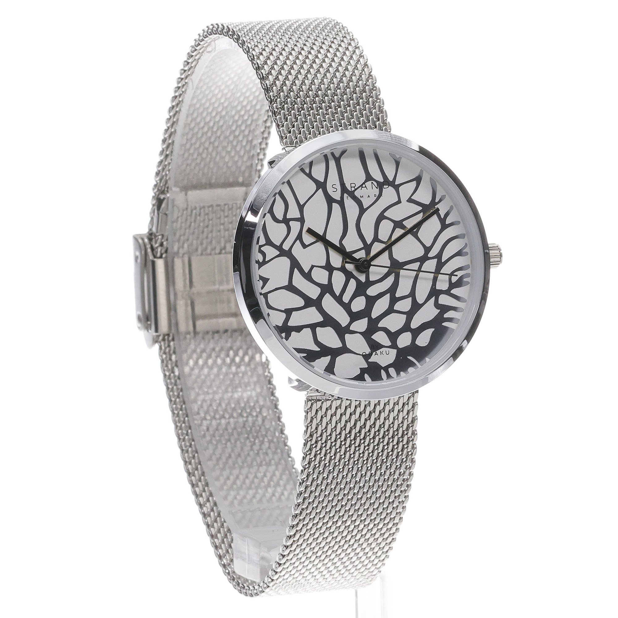 Strand S700LXCIMC-DTG Tangle Steel Damski klasyczny zegarek srebrny