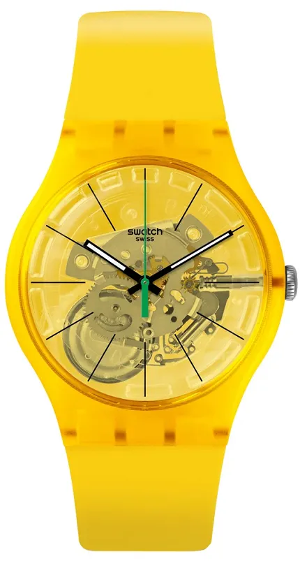 Swatch SUOJ108 Originals New Gent BIO LEMON - zdjęcie 1