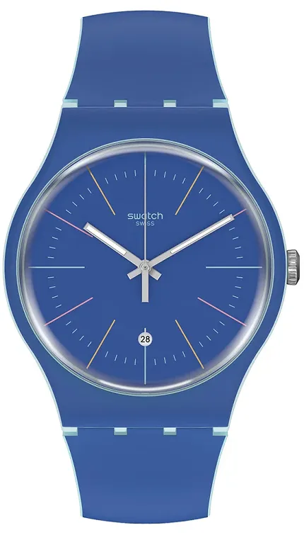 Swatch SUOS403 Originals New Gent BLUE LAYERED - zdjęcie 1