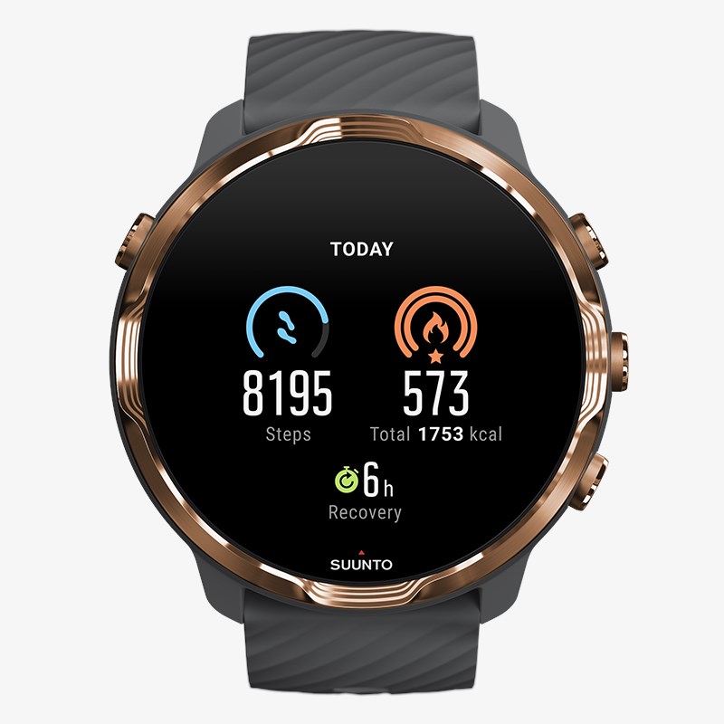 Suunto SS050382000 zegarek szary sportowy Suunto 7 pasek - miniatura 2