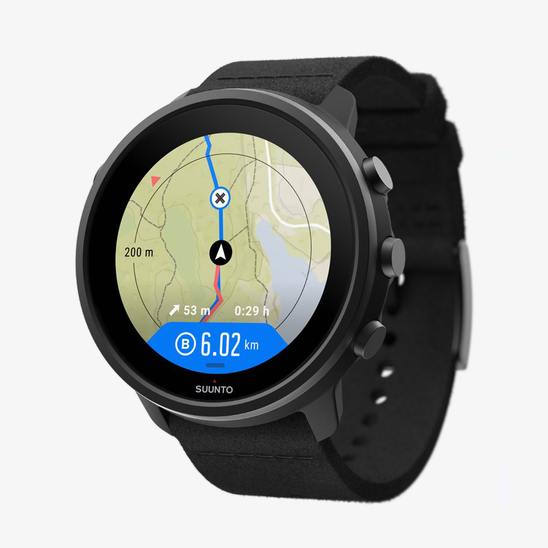 Suunto SS050568000 Suunto 7 Matte Black Titanium zegarek sportowy Suunto 7 - miniatura 3