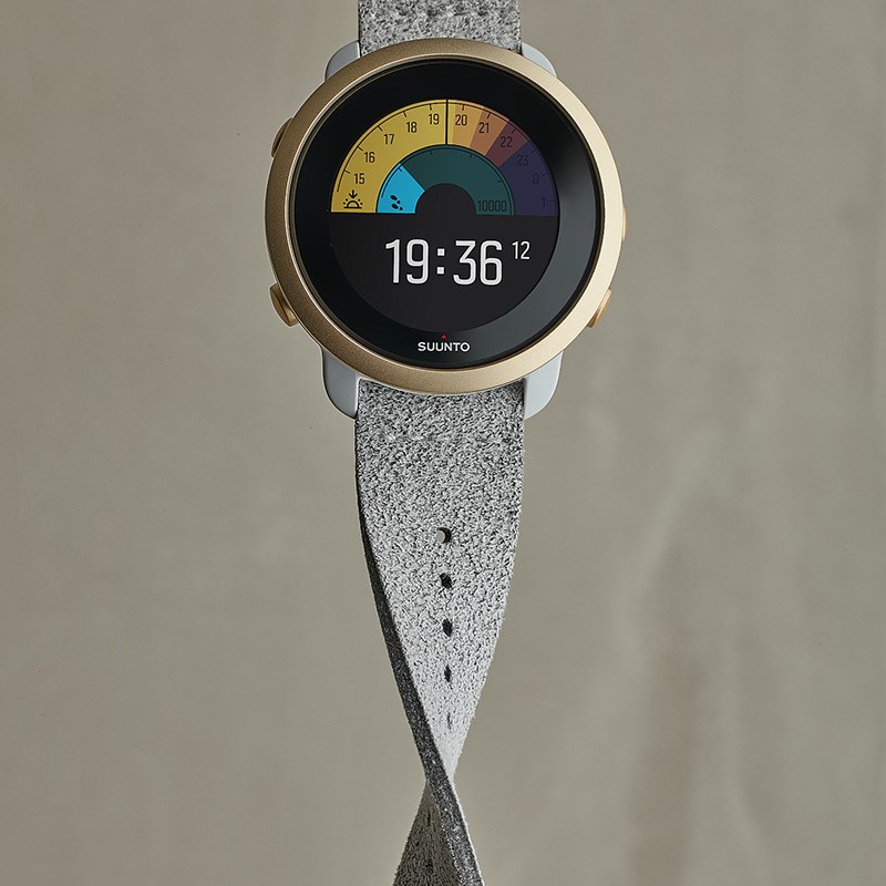 Suunto SS050599000 Suunto 3 Pebble White Light Gold zegarek sportowy 3 Fitness - miniatura 7