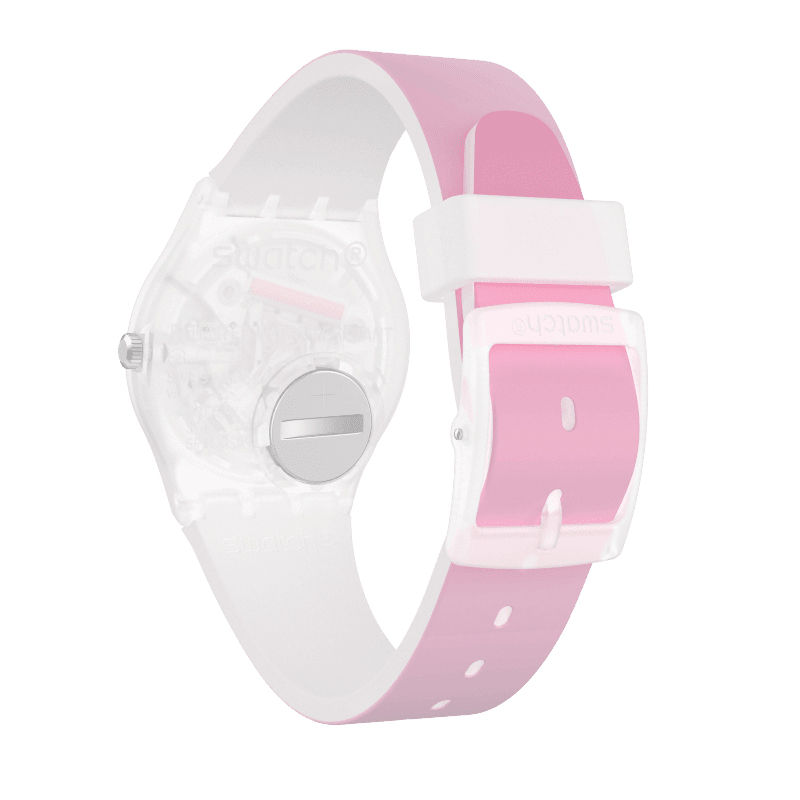 Swatch GE273 ALL PINK zegarek fashion/modowy Originals - miniatura 4