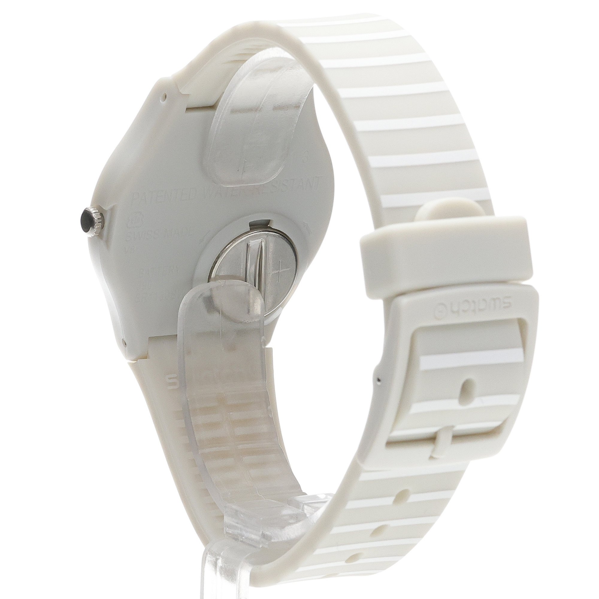 Swatch GM190 zegarek szary fashion-modowy Originals pasek - miniatura 4