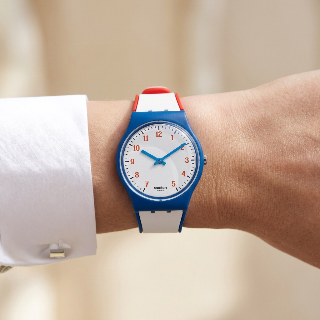 Swatch GN248 Plein Gaz zegarek fashion-modowy Originals - miniatura 4