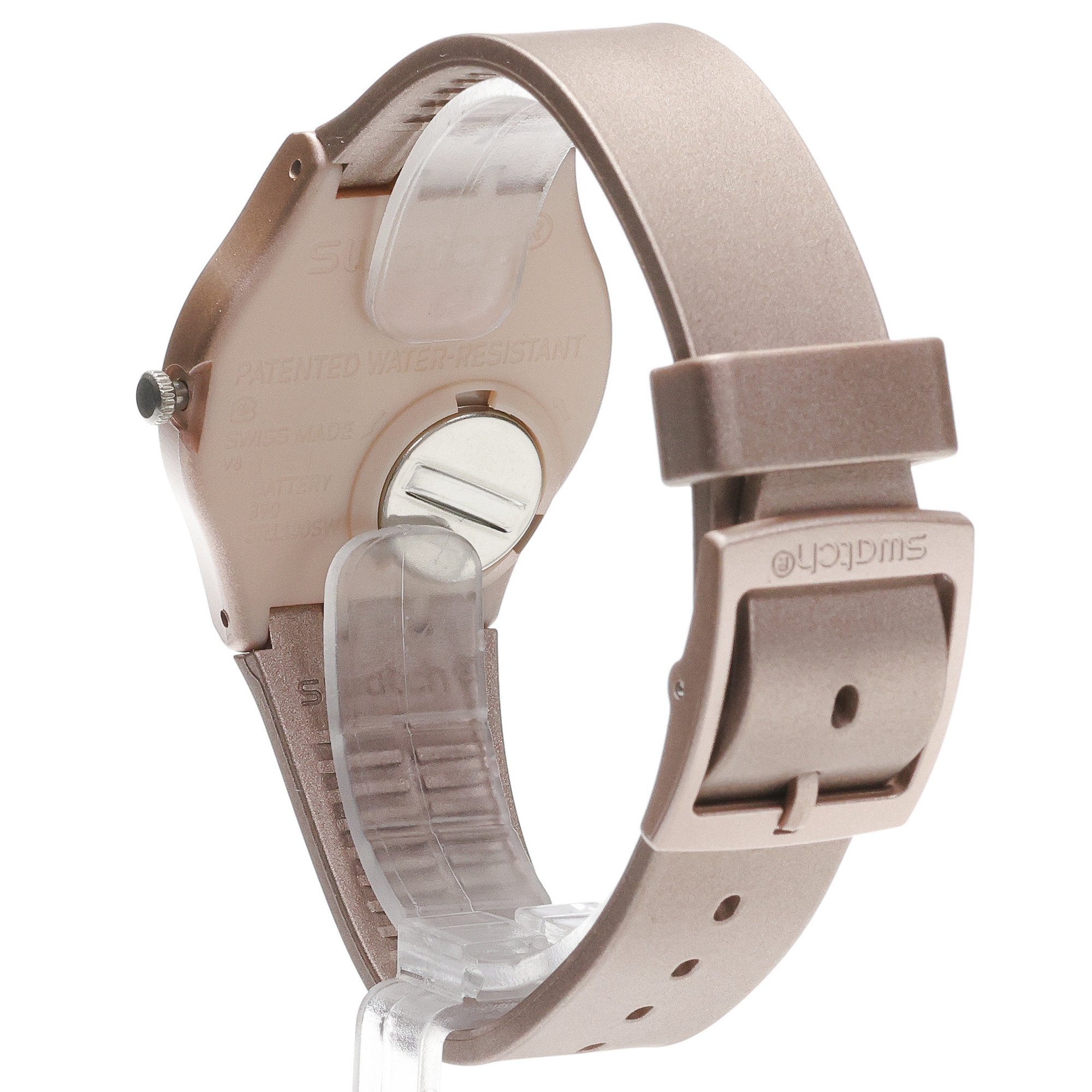 Swatch GP403 Originals PINKBAYA zegarek dla dzieci fashion-modowy akrylowe - miniatura 4