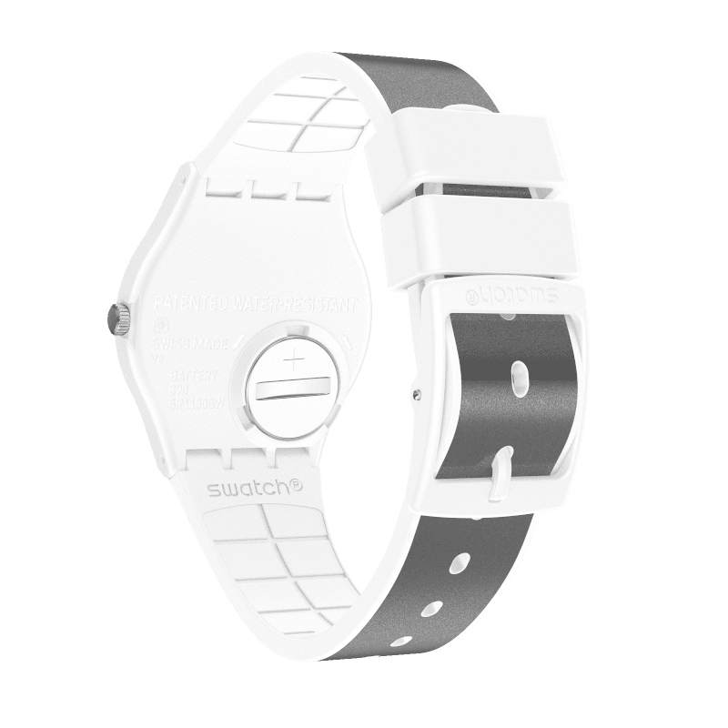Swatch GW211 zegarek biały fashion/modowy Originals pasek - miniatura 4