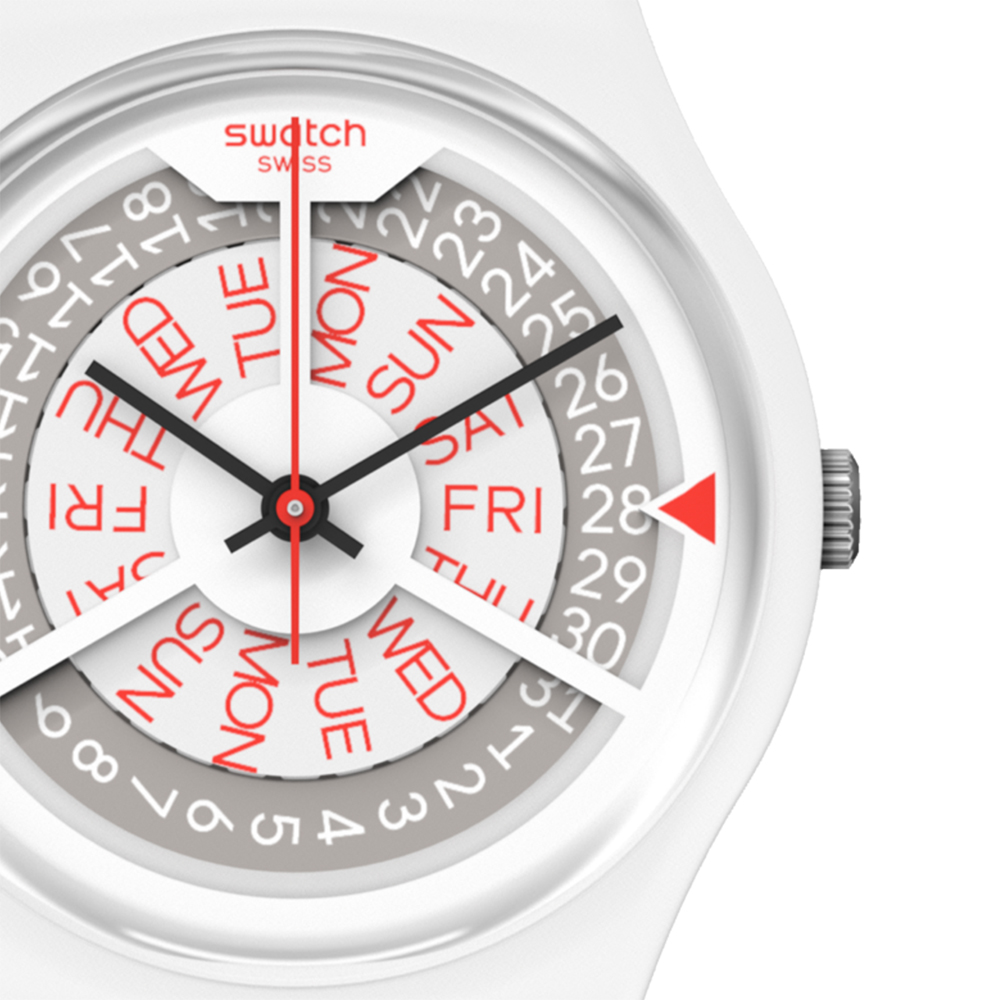 Swatch GW717 zegarek niebieski klasyczny Originals pasek - miniatura 2