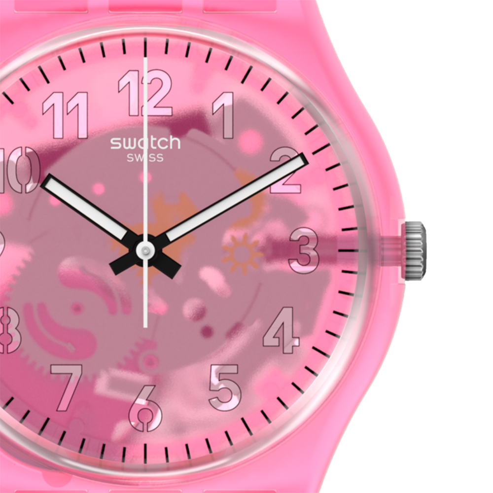 Swatch GZ354 zegarek niebieski klasyczny Originals pasek - miniatura 2