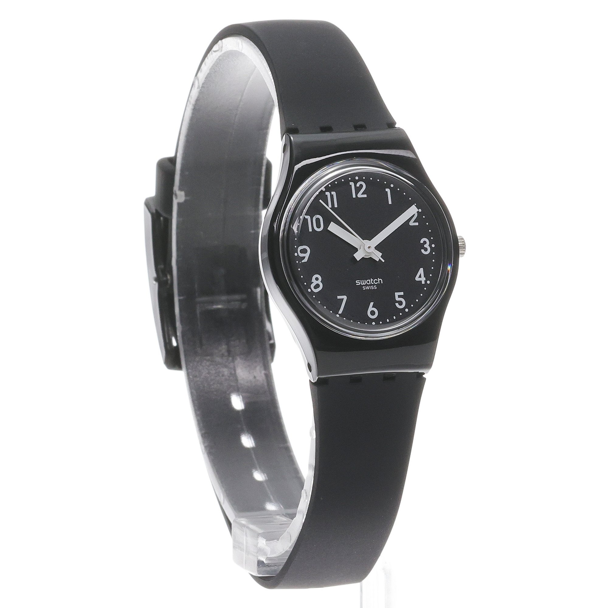 Swatch LB170E zegarek czarny fashion-modowy Originals pasek - miniatura 3