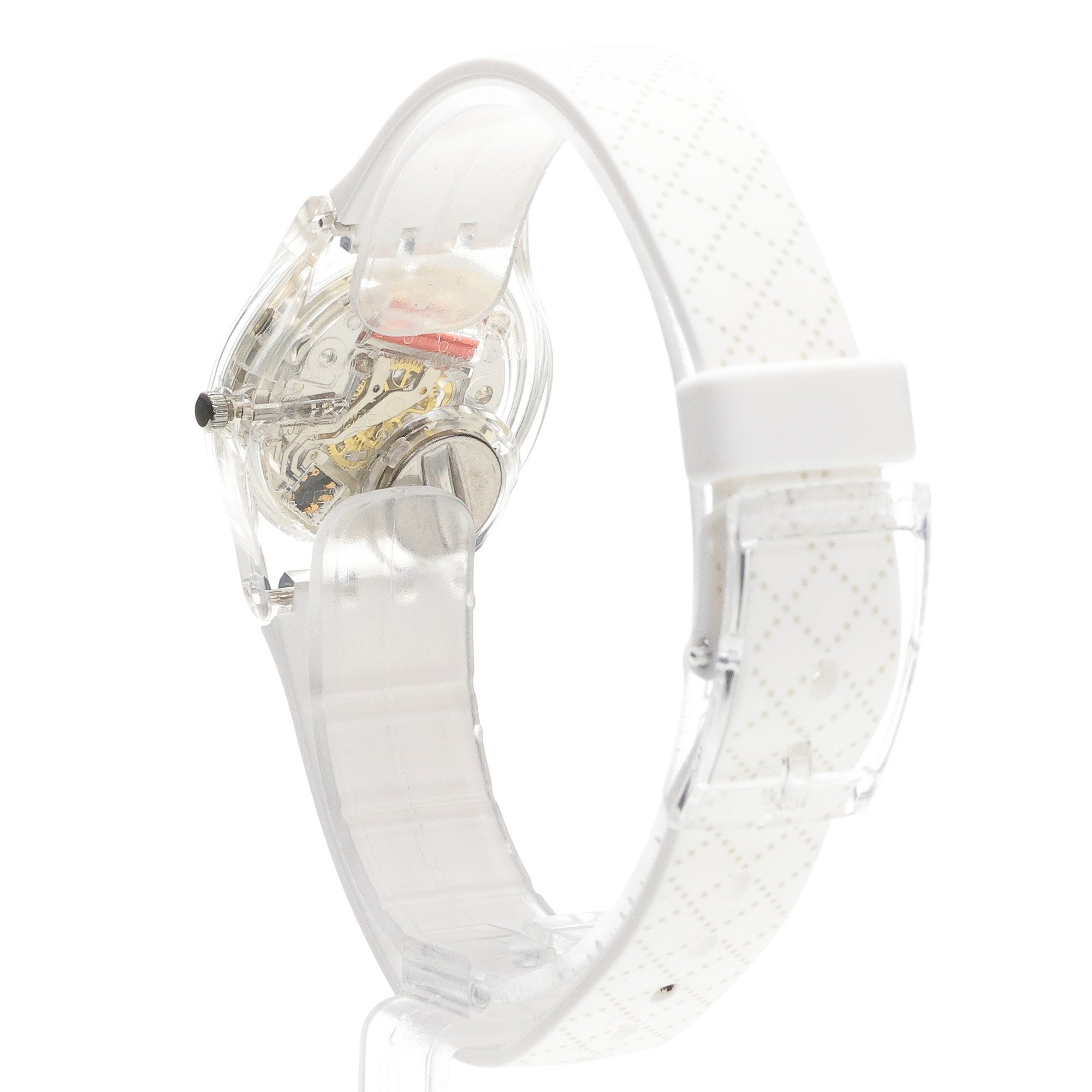 Swatch LK365 zegarek bezbarwny fashion-modowy Originals pasek - miniatura 4