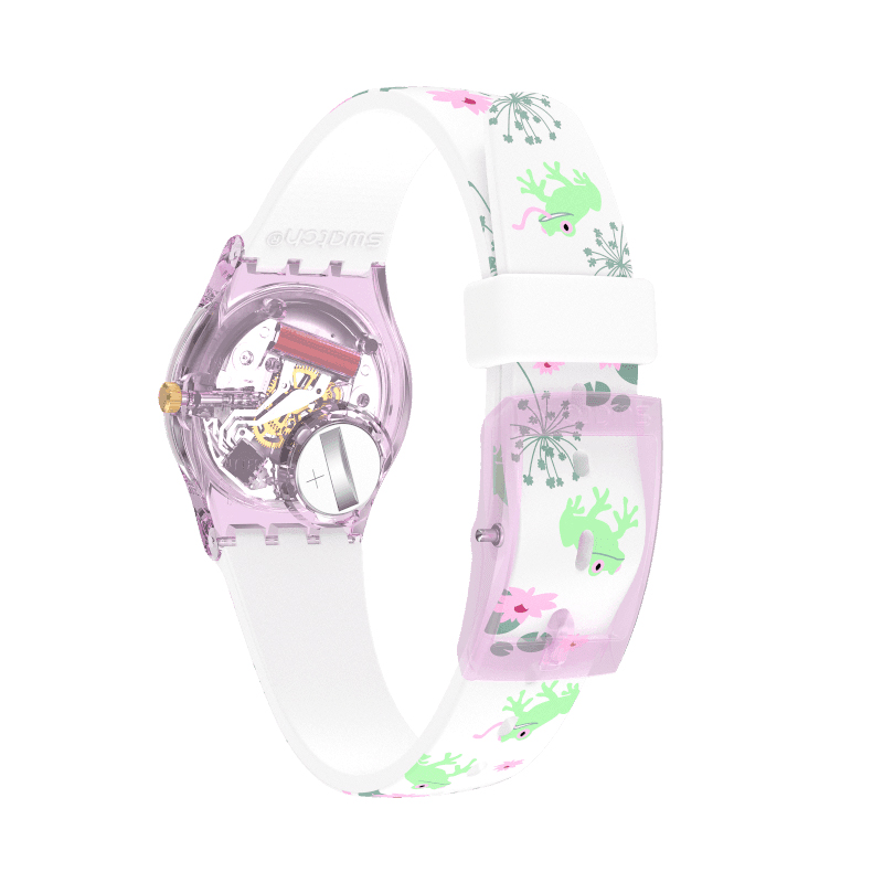 Swatch LP160 ENCHANTED POND zegarek klasyczny Originals