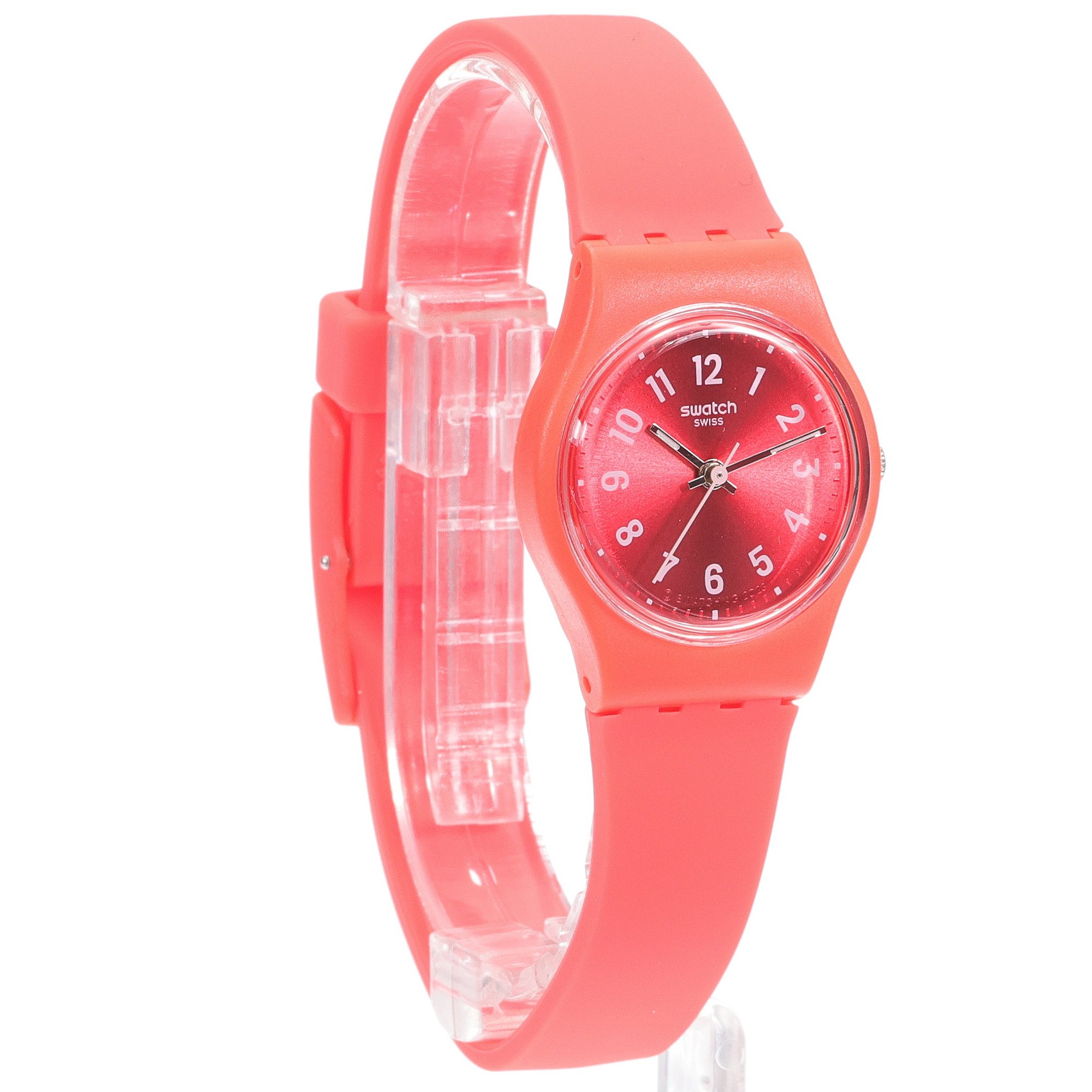 Swatch LP165 zegarek pomarańczowy fashion-modowy Originals pasek - miniatura 3