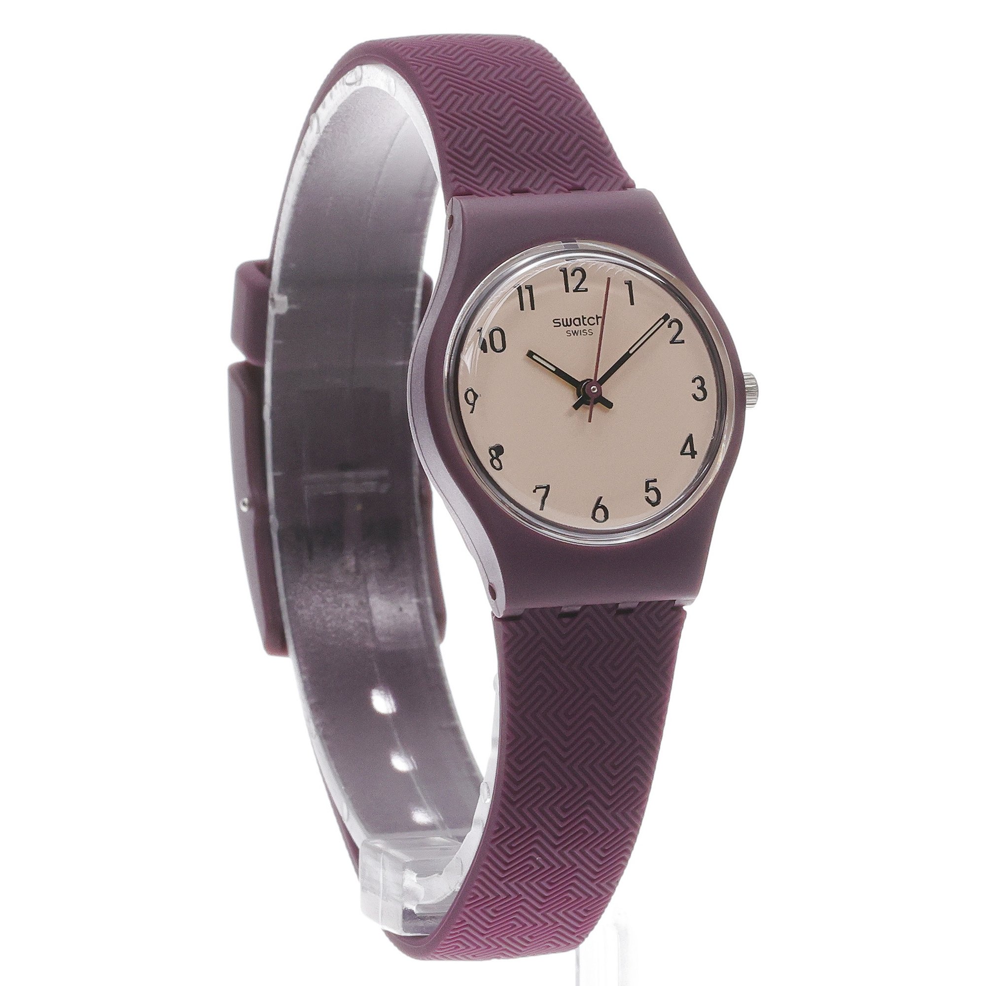 Swatch LR138 zegarek fioletowy klasyczny Originals pasek - miniatura 3