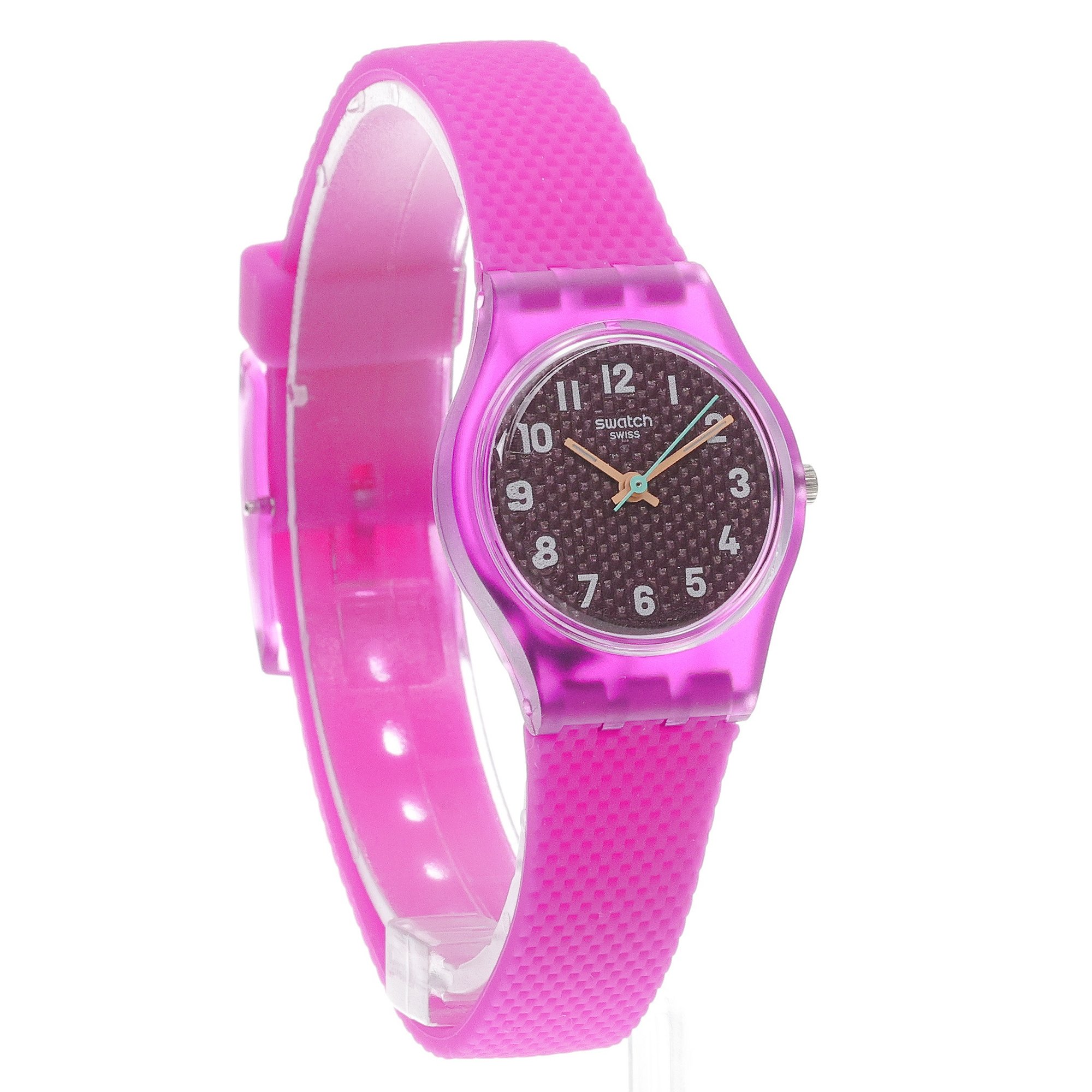 Swatch LV122 zegarek różowy klasyczny Originals pasek