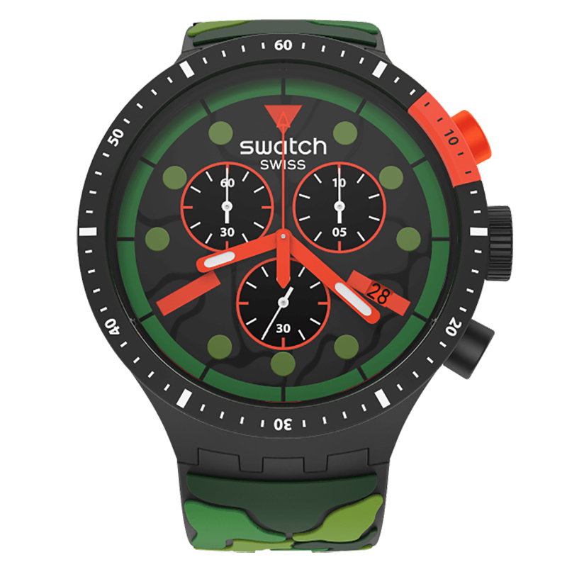 Swatch SB02B409 zegarek męski Big Bold - miniatura 2