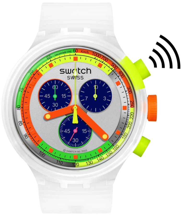 Swatch NEON JELLY PAY! SB02K101-5300
