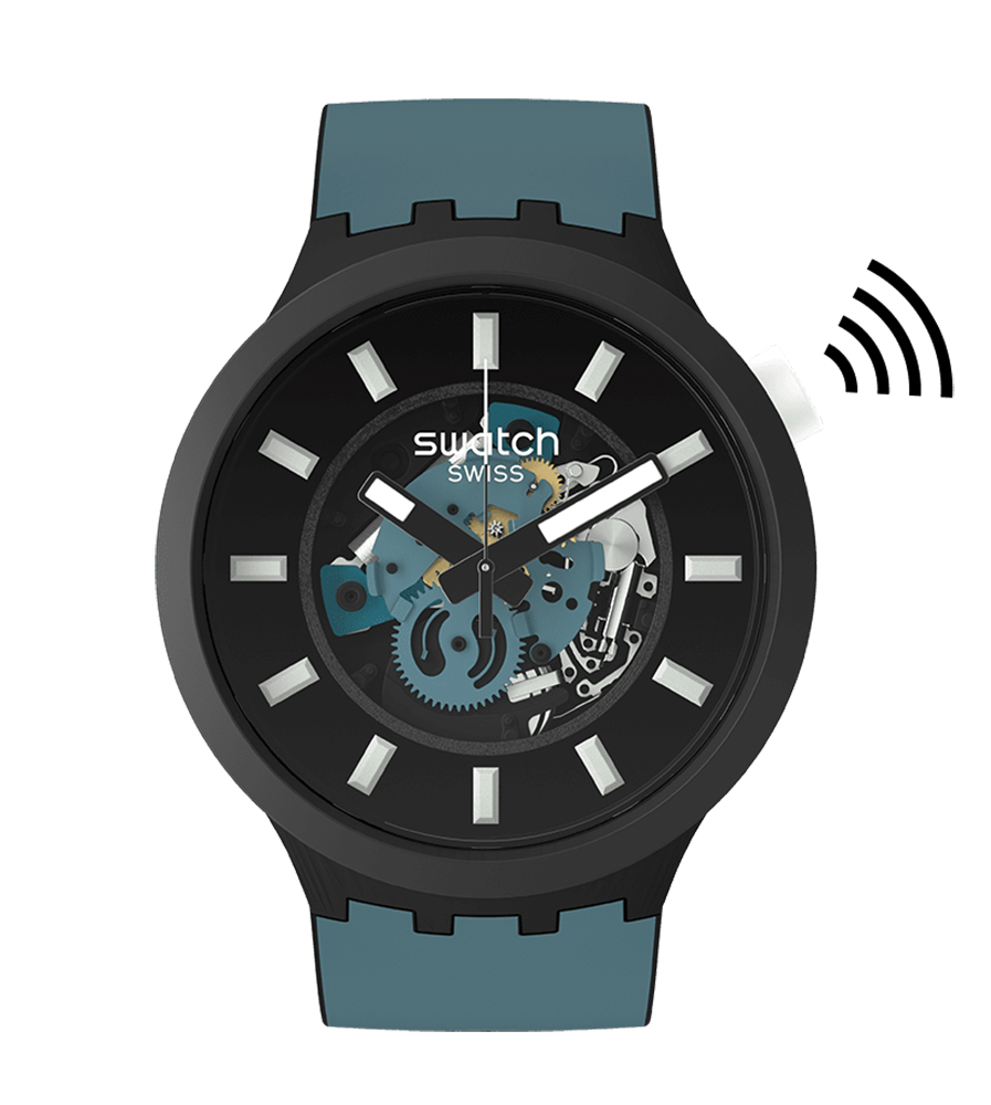 Swatch SB03B111-5300 zegarek męski Big Bold - miniatura 2