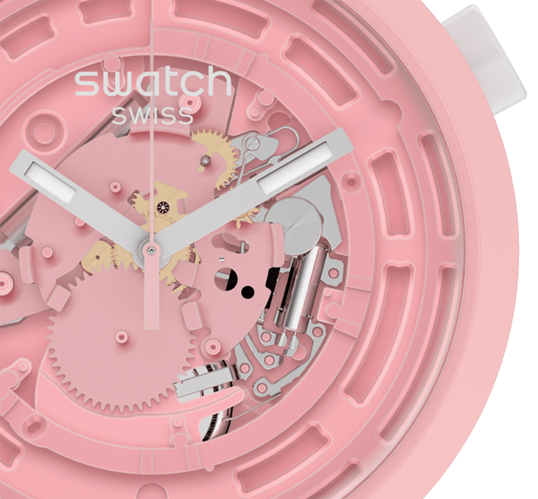 Swatch SB03P100 zegarek fashion/modowy Big Bold - miniatura 2