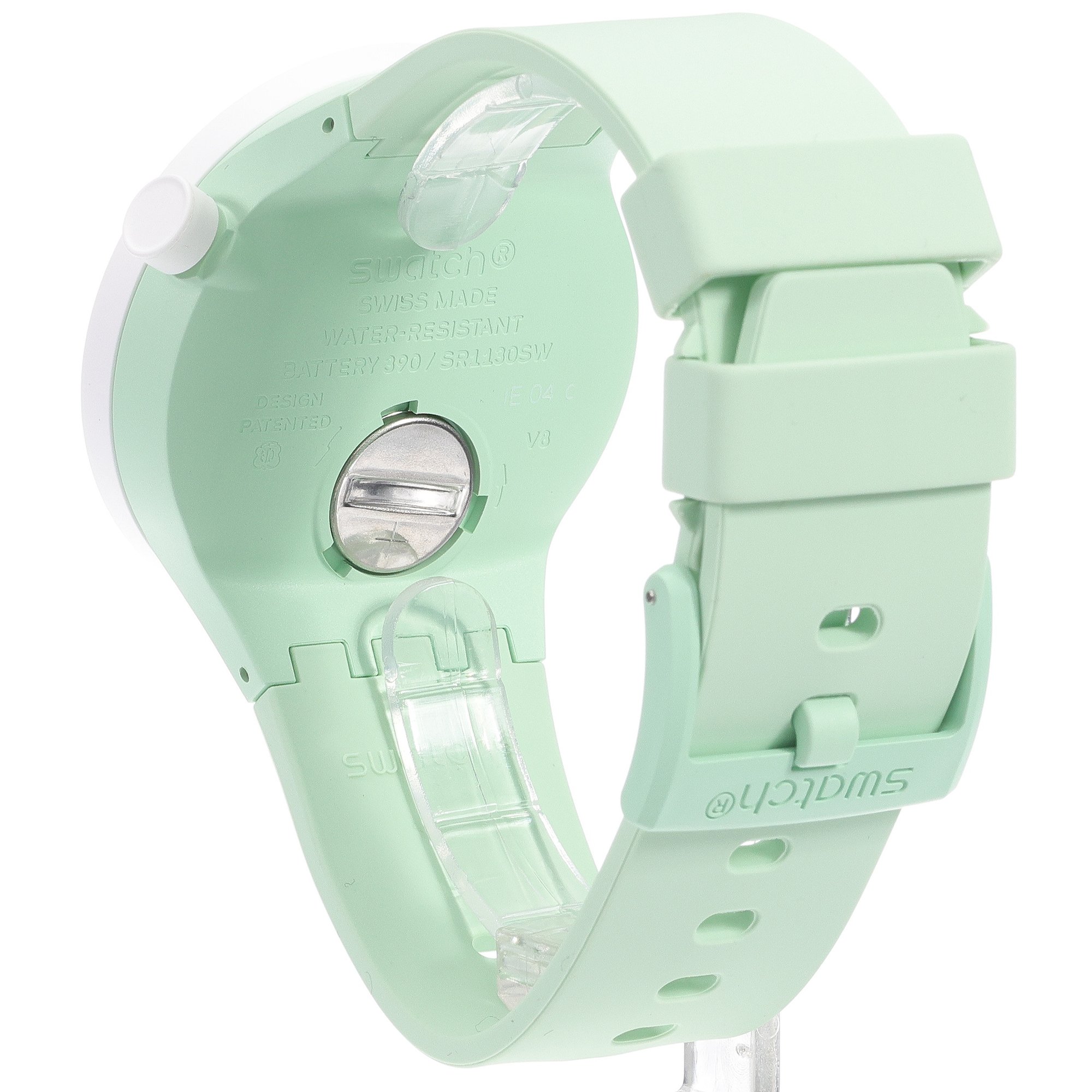 Swatch SB03Z103 zegarek fashion-modowy Bioceramic pasek - miniatura 4