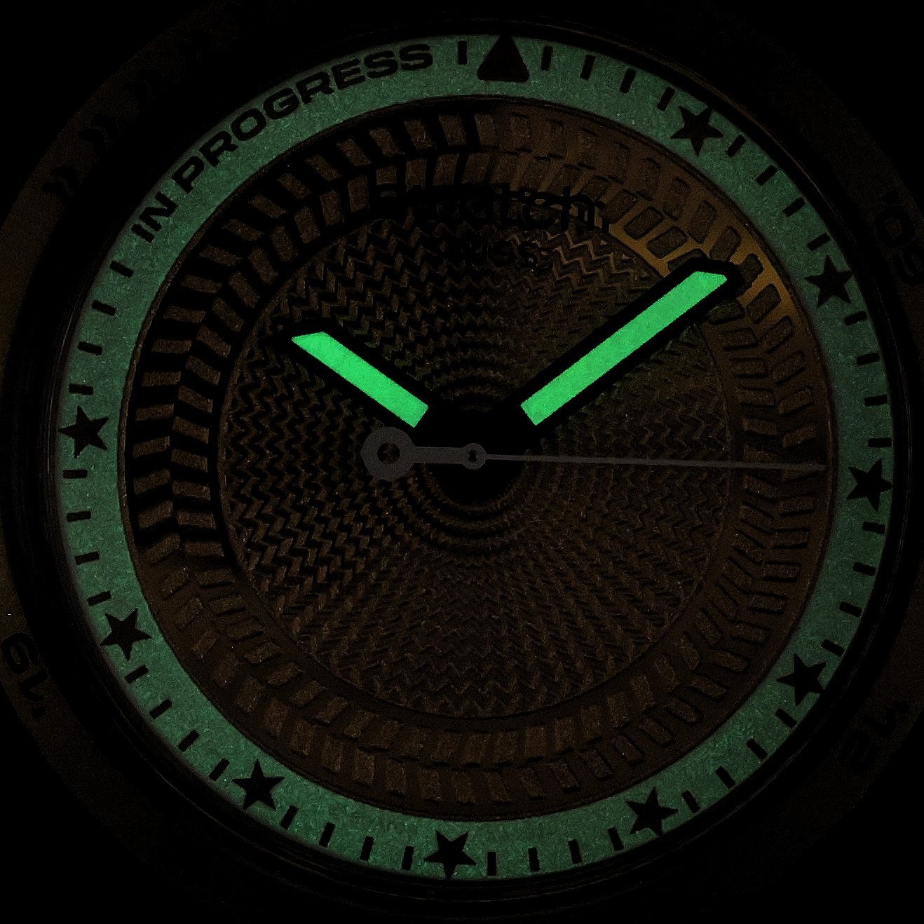 Swatch SB05K105 zegarek męski Big Bold złoty - miniatura 5