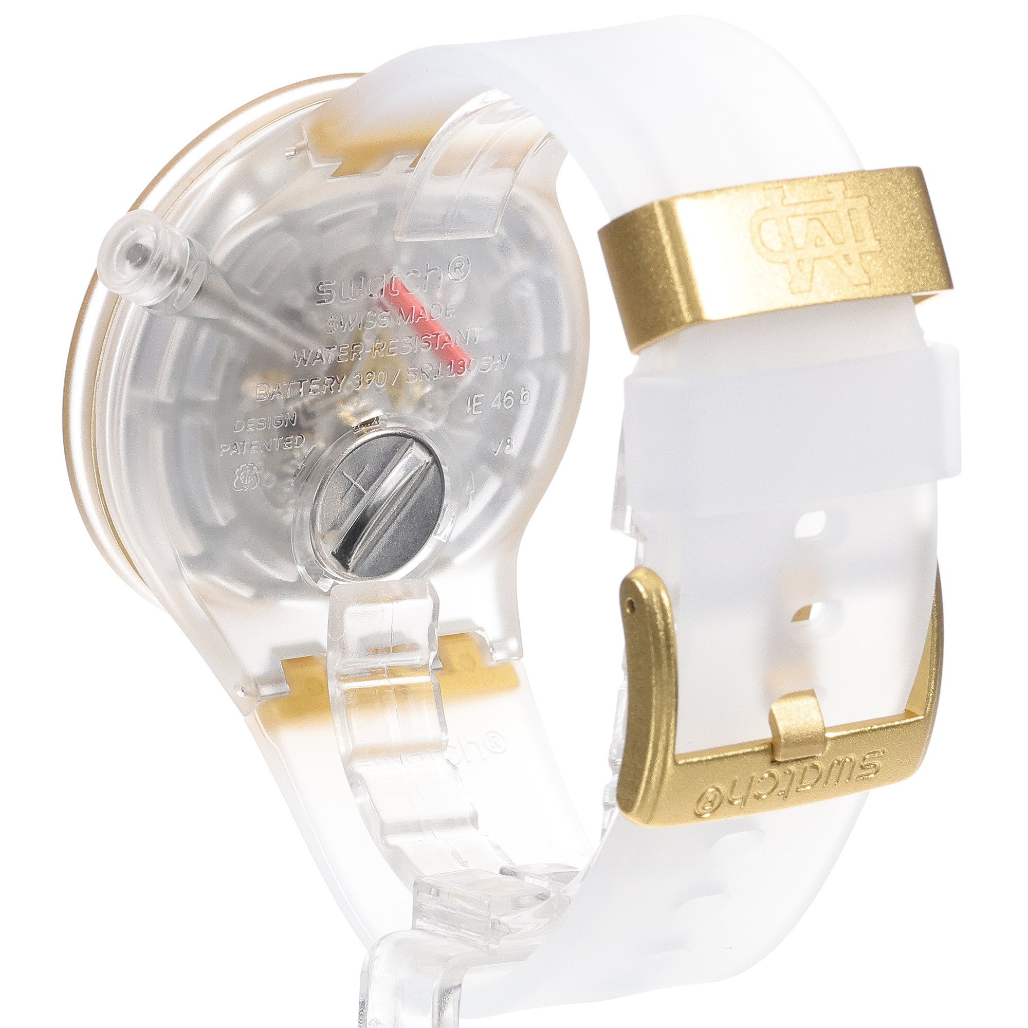 Swatch SB05K105 zegarek męski fashion-modowy Big Bold pasek - miniatura 4