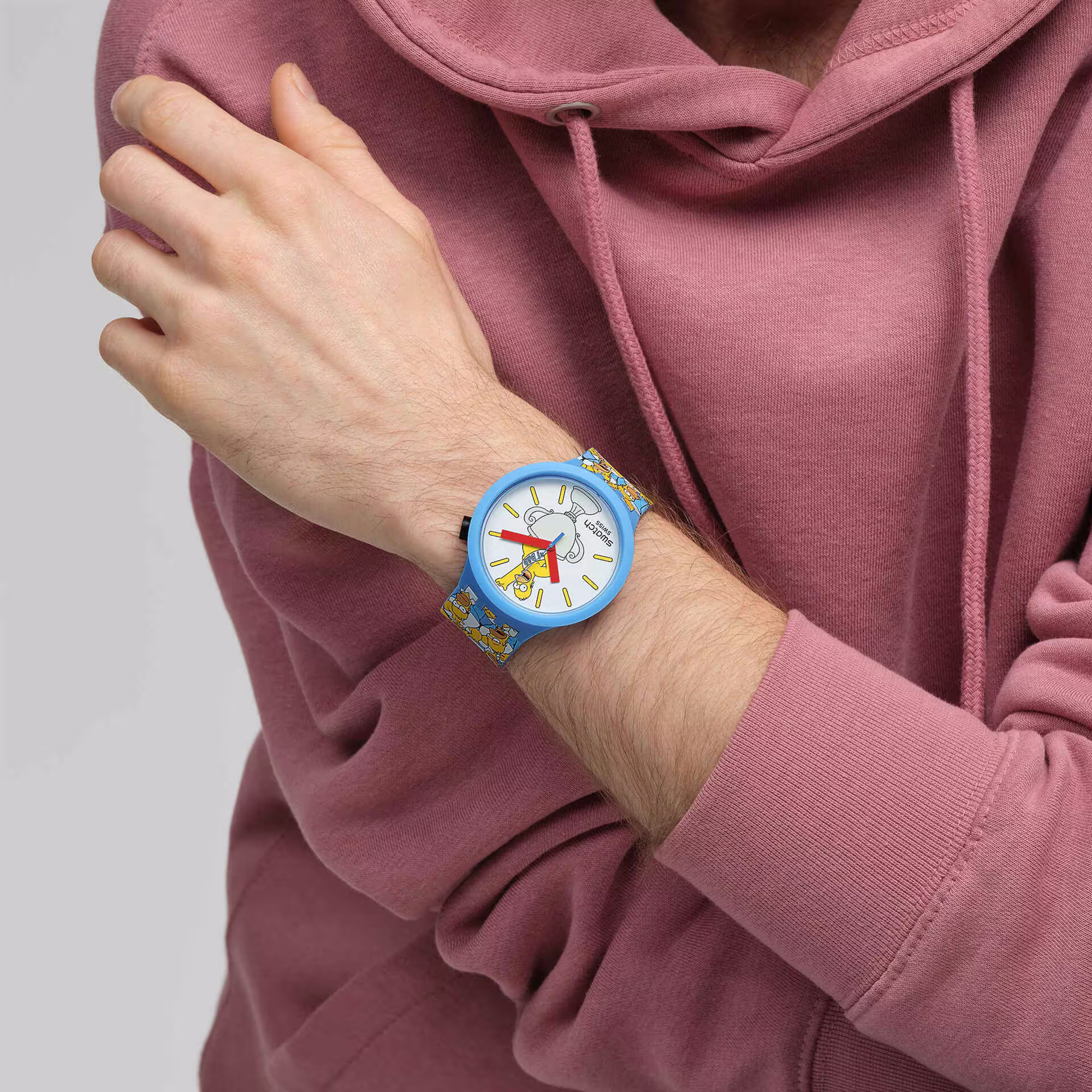 Swatch SB05Z100 męski zegarek Big Bold pasek - miniatura 9