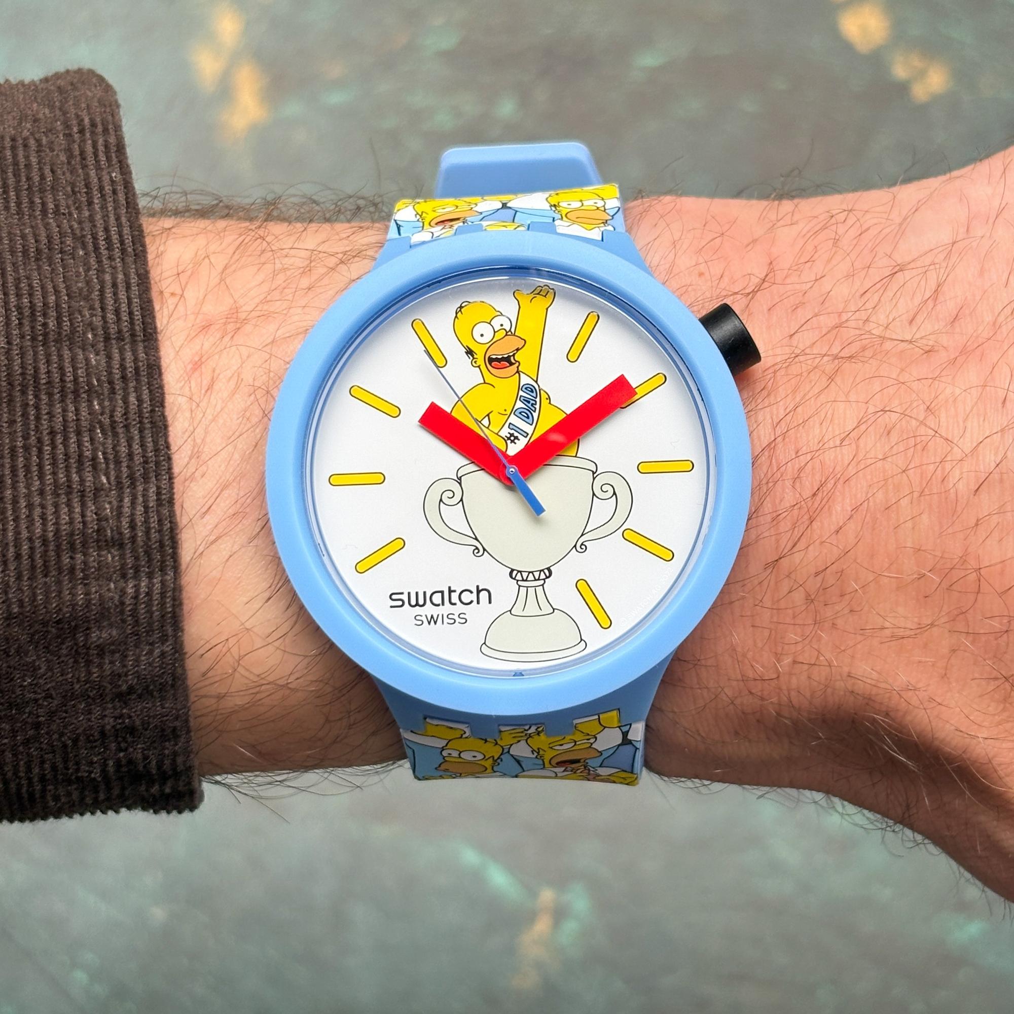 Swatch SB05Z100 zegarek męski fashion-modowy Big Bold pasek - miniatura 10