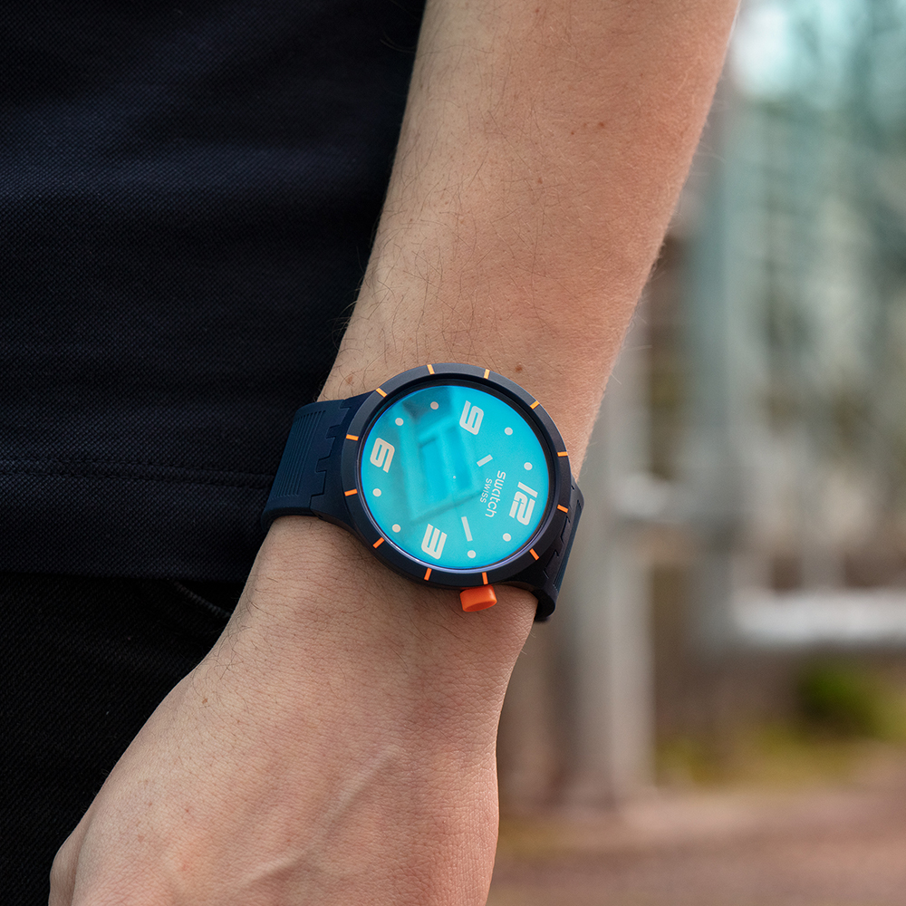 Swatch SO27N110 zegarek klasyczny Big Bold - miniatura 6
