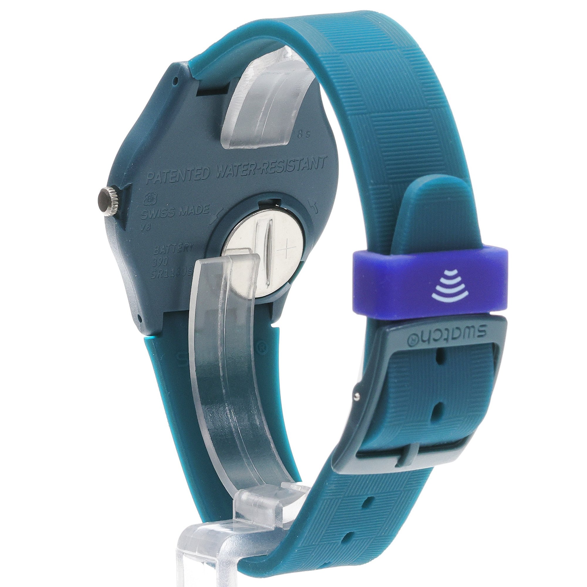 Swatch SO28N120-5300 Originals Pattern Formation Pay zegarek męski klasyczny hesalitowe - miniatura 4