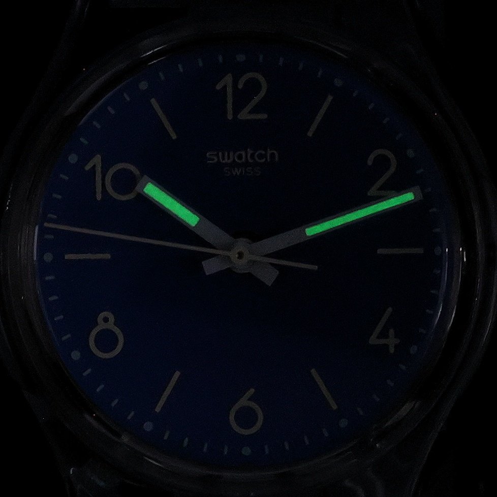 Swatch SO28S101 Originals TURQUOISE TONIC zegarek damski klasyczny akrylowe - miniatura 5