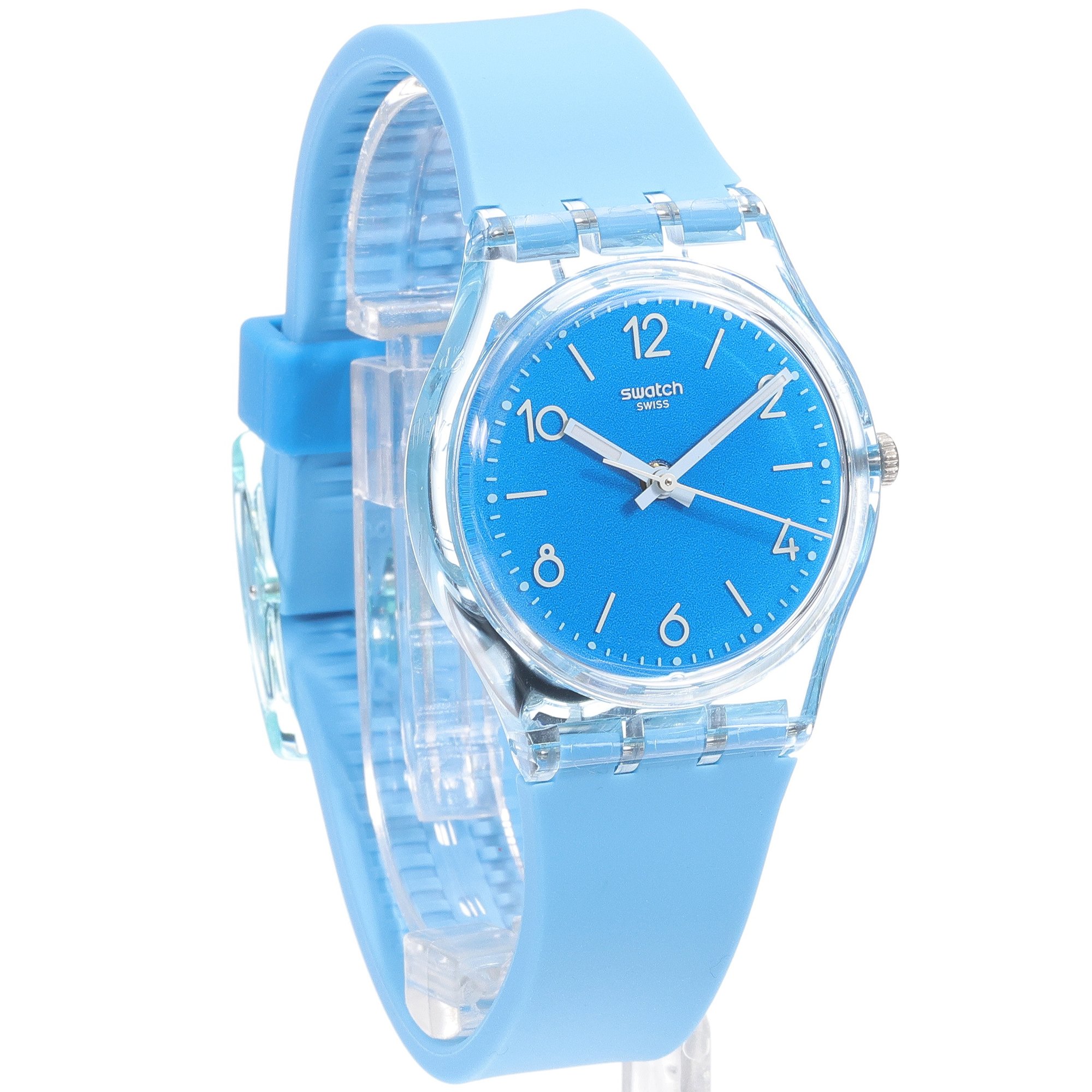 Swatch SO28S101 zegarek niebieski klasyczny Originals pasek - miniatura 3
