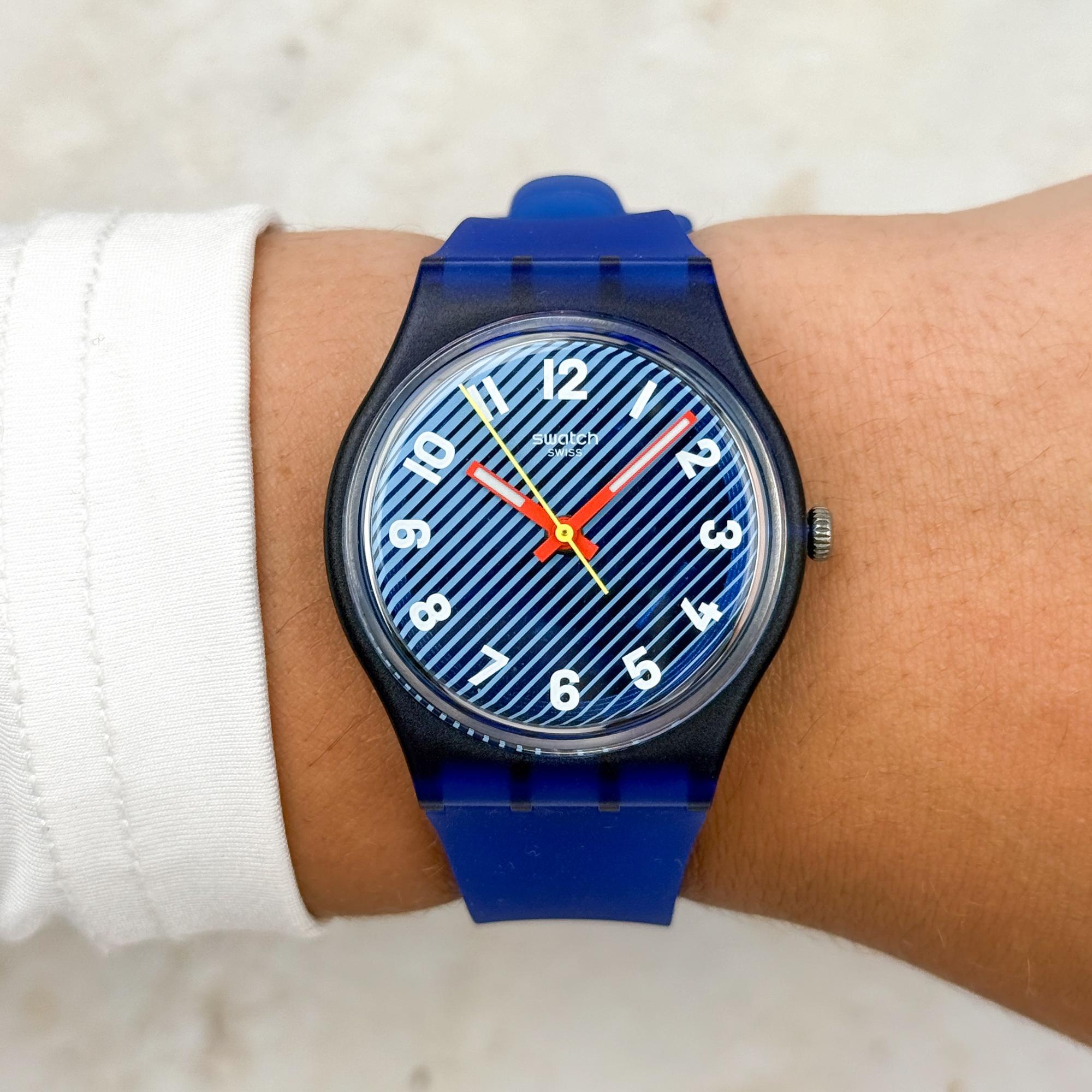 Swatch SO28S108-6000 zegarek damski klasyczny Originals pasek