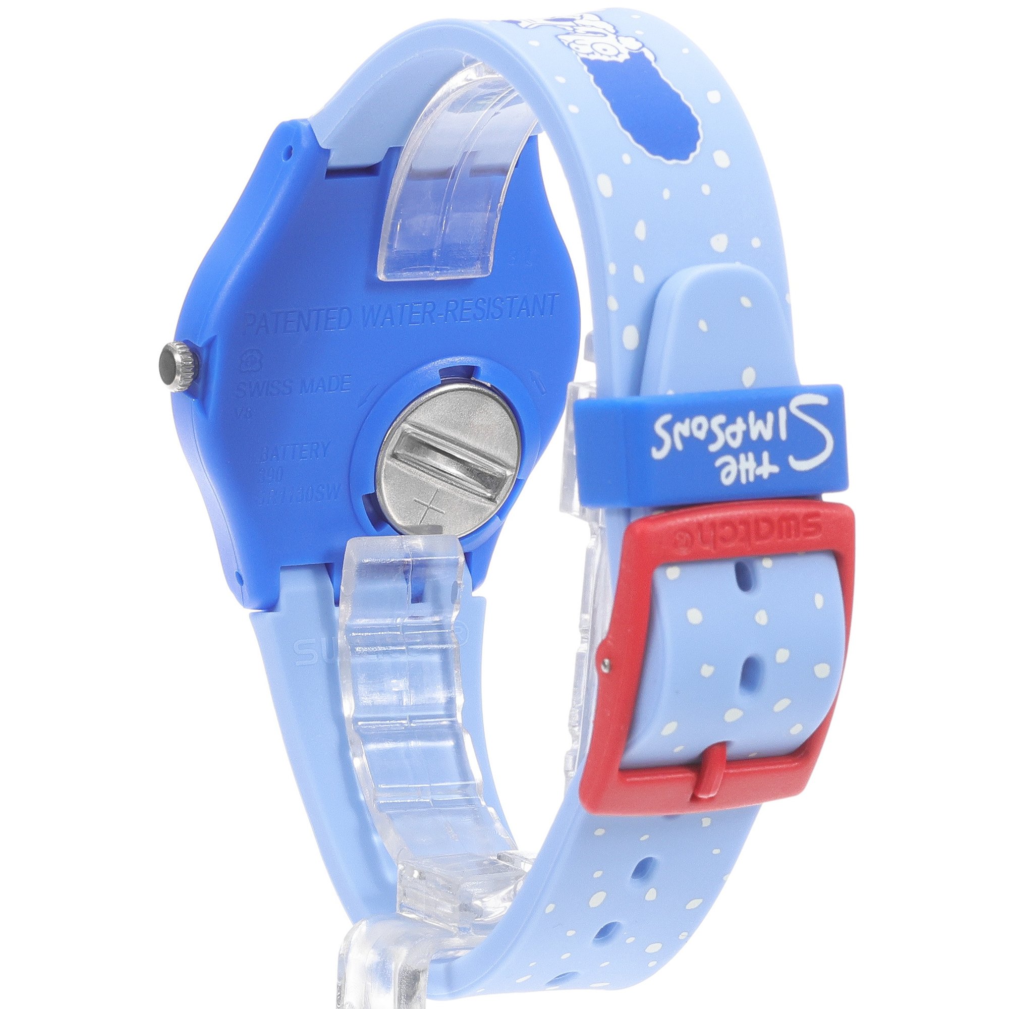 Swatch SO28Z126 Originals TIDINGS OF JOY zegarek damski klasyczny akrylowe