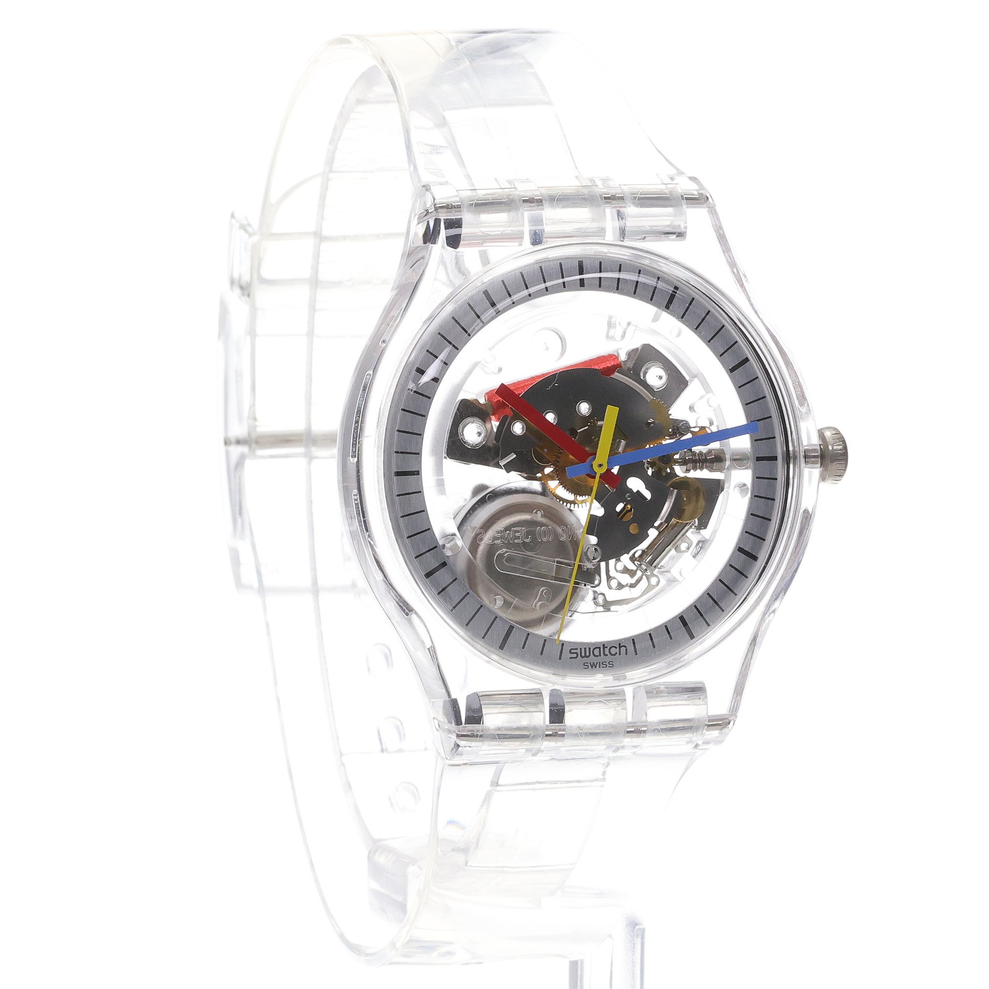 Swatch SO29K100-S06 CLEARLY NEW GENT zegarek klasyczny Originals