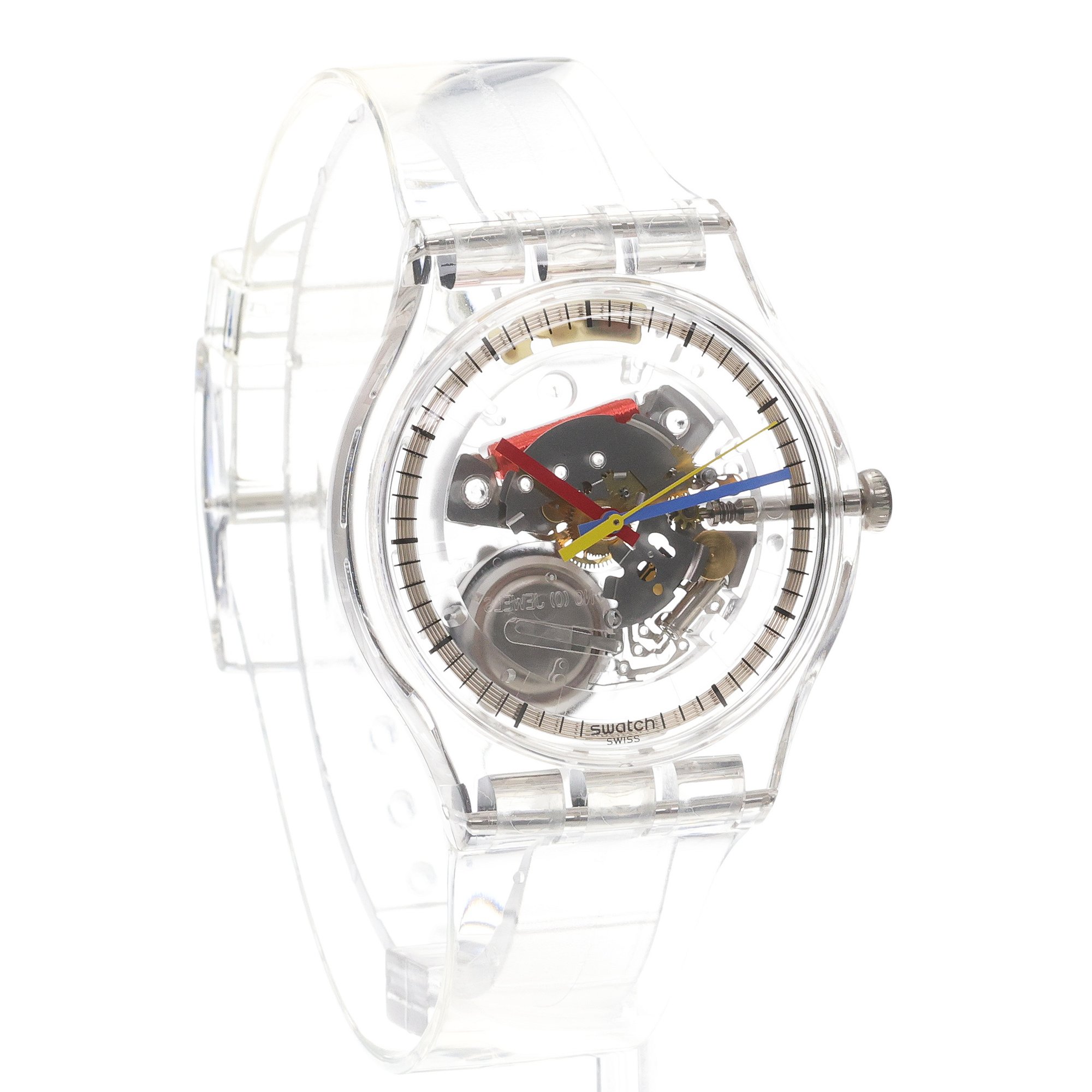 Swatch SO29K115-6000 zegarek bezbarwny klasyczny Originals pasek - miniatura 3