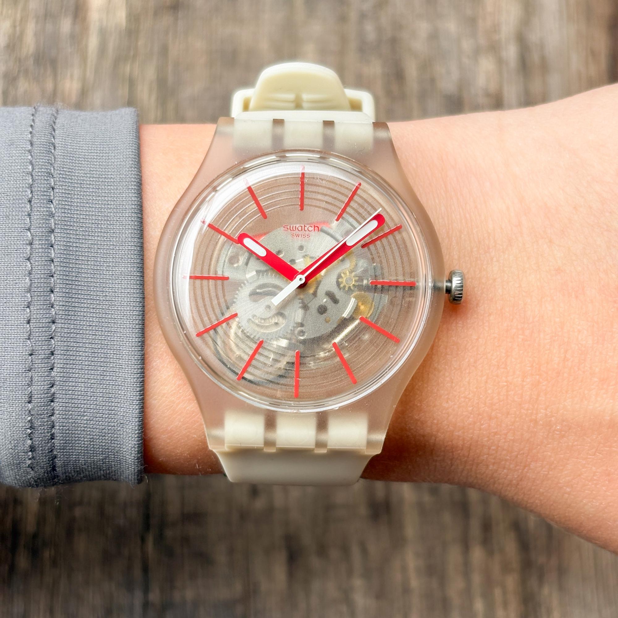 Swatch SO29K119 zegarek męski klasyczny Originals pasek - miniatura 10