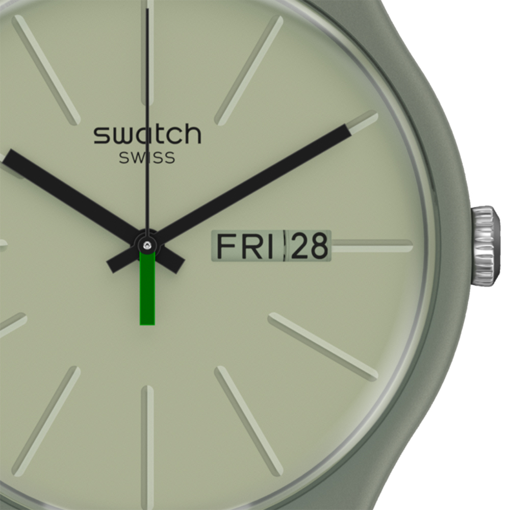 Swatch SO29M700 zegarek niebieski klasyczny Originals New Gent pasek - miniatura 2