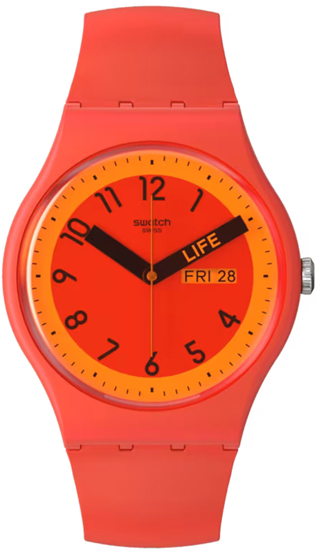 Swatch PROUDLY RED SO29R705