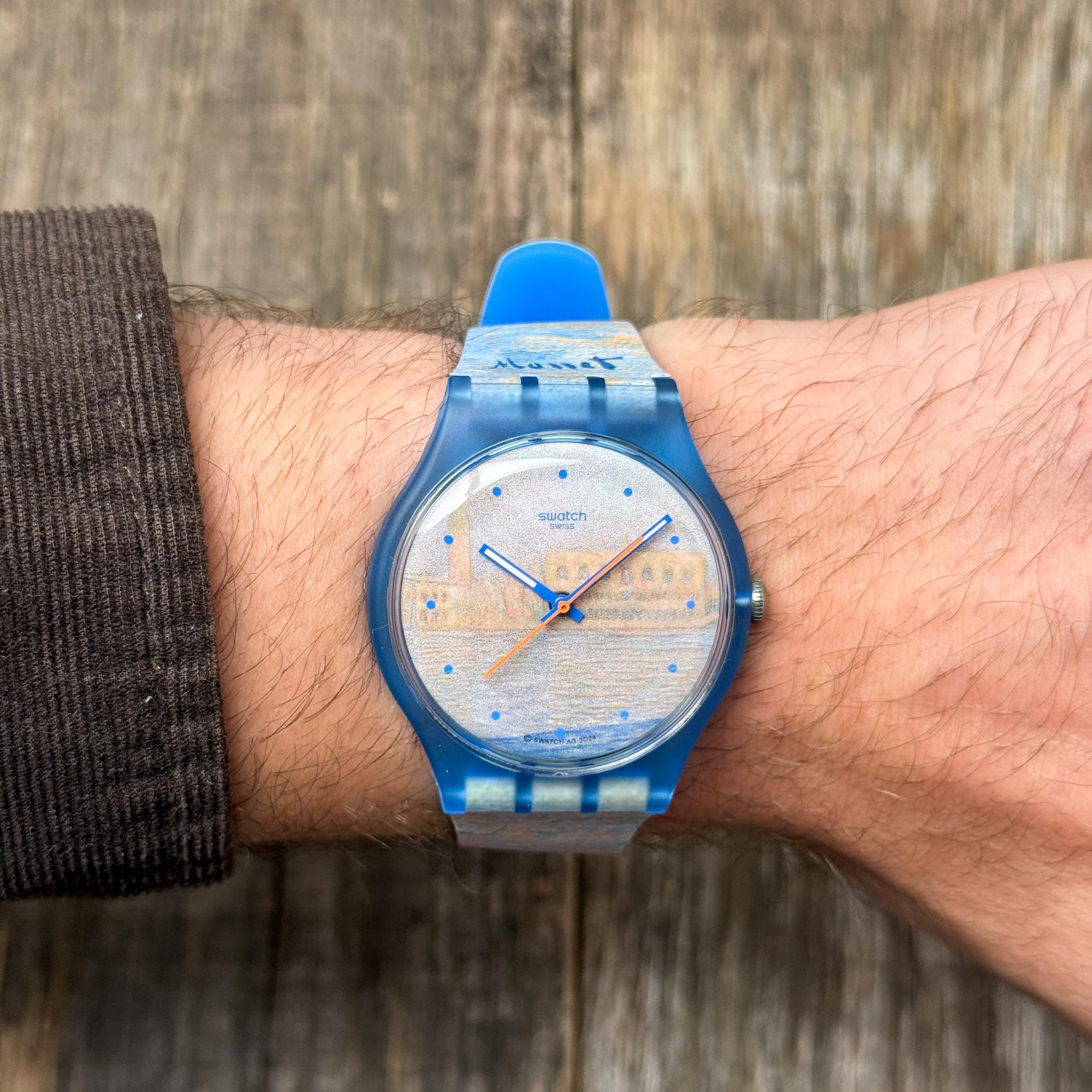Swatch SO29Z153-6000 zegarek męski Originals niebieski - miniatura 16