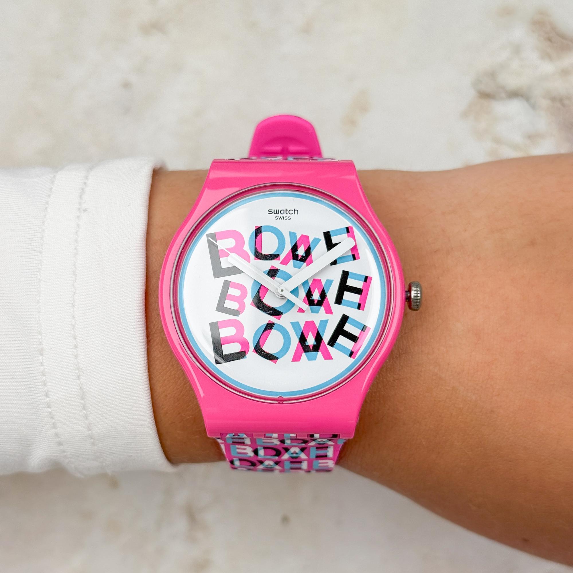 Swatch SO29Z156 Originals LOVE BLAH zegarek damski klasyczny akrylowe - miniatura 8