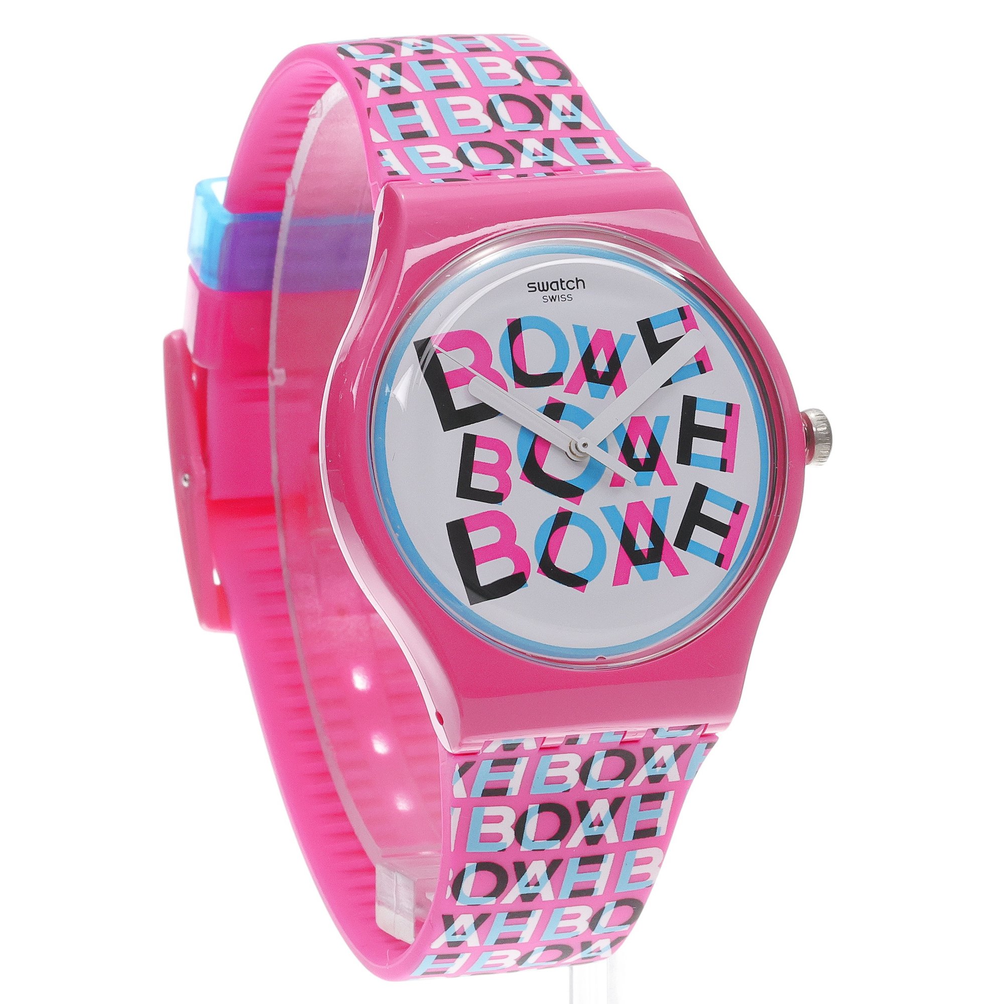 Swatch SO29Z156 zegarek różowy klasyczny Originals pasek - miniatura 3