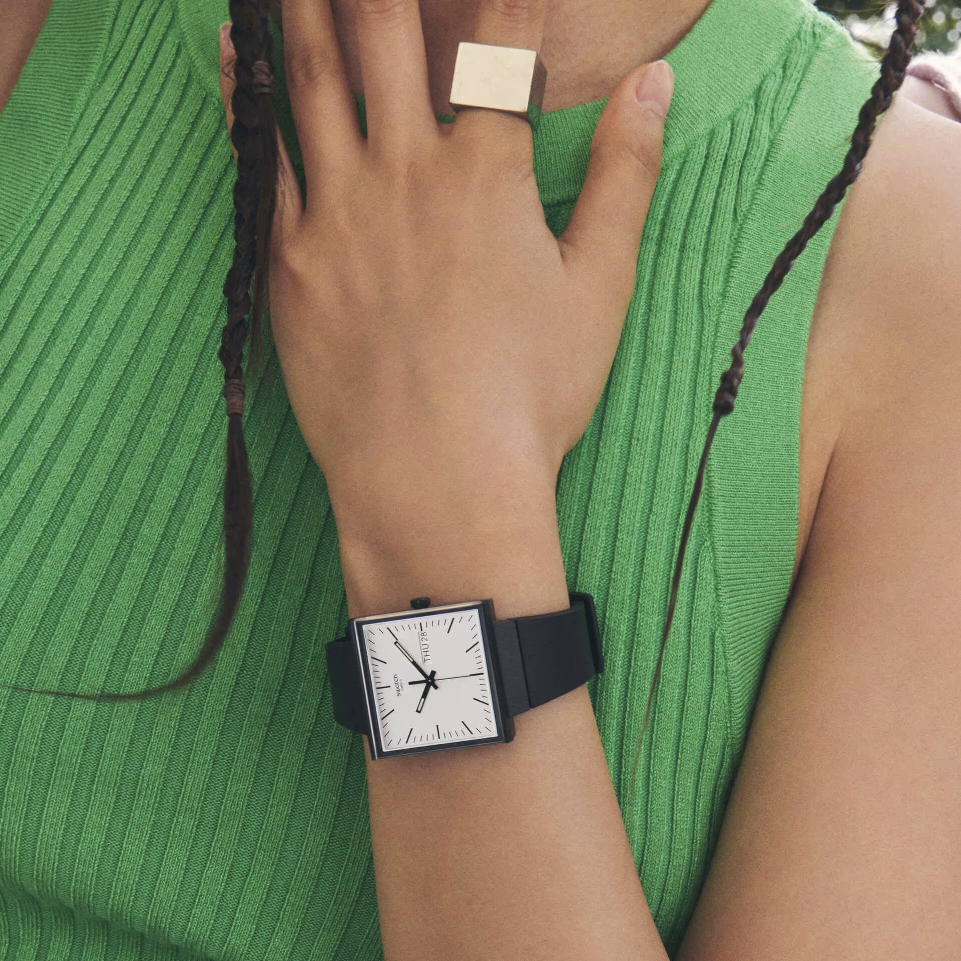 Swatch SO34B700 Bioceramic WHAT IF zegarek męski klasyczny mineralne