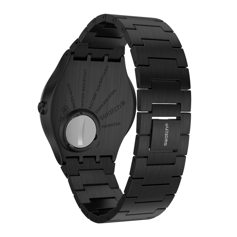 Swatch SS07B100G SKIN SUIT BLACK zegarek klasyczny Skin - miniatura 4