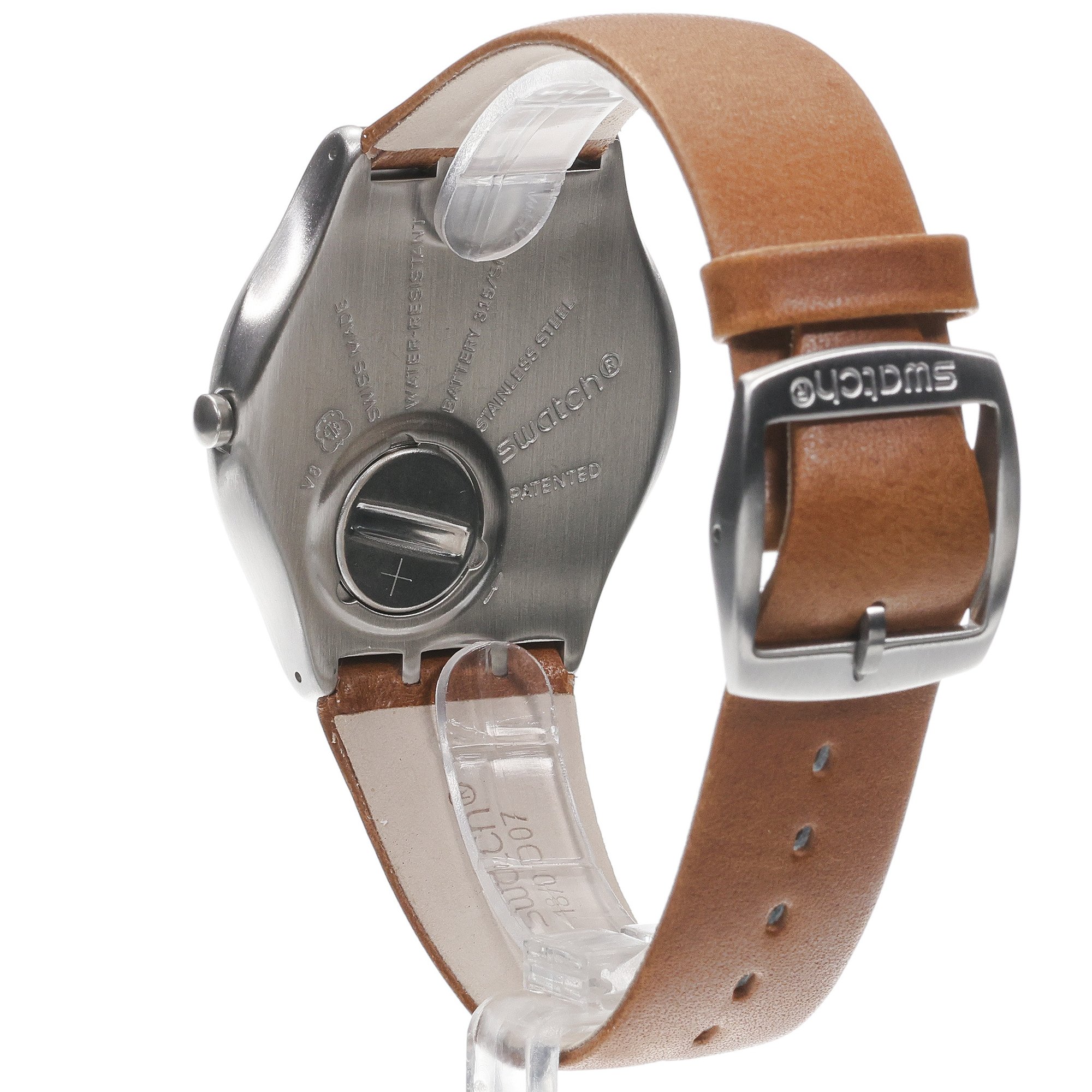 Swatch SS07S135 Skin TABBY HEPCAT zegarek męski klasyczny akrylowe - miniatura 4